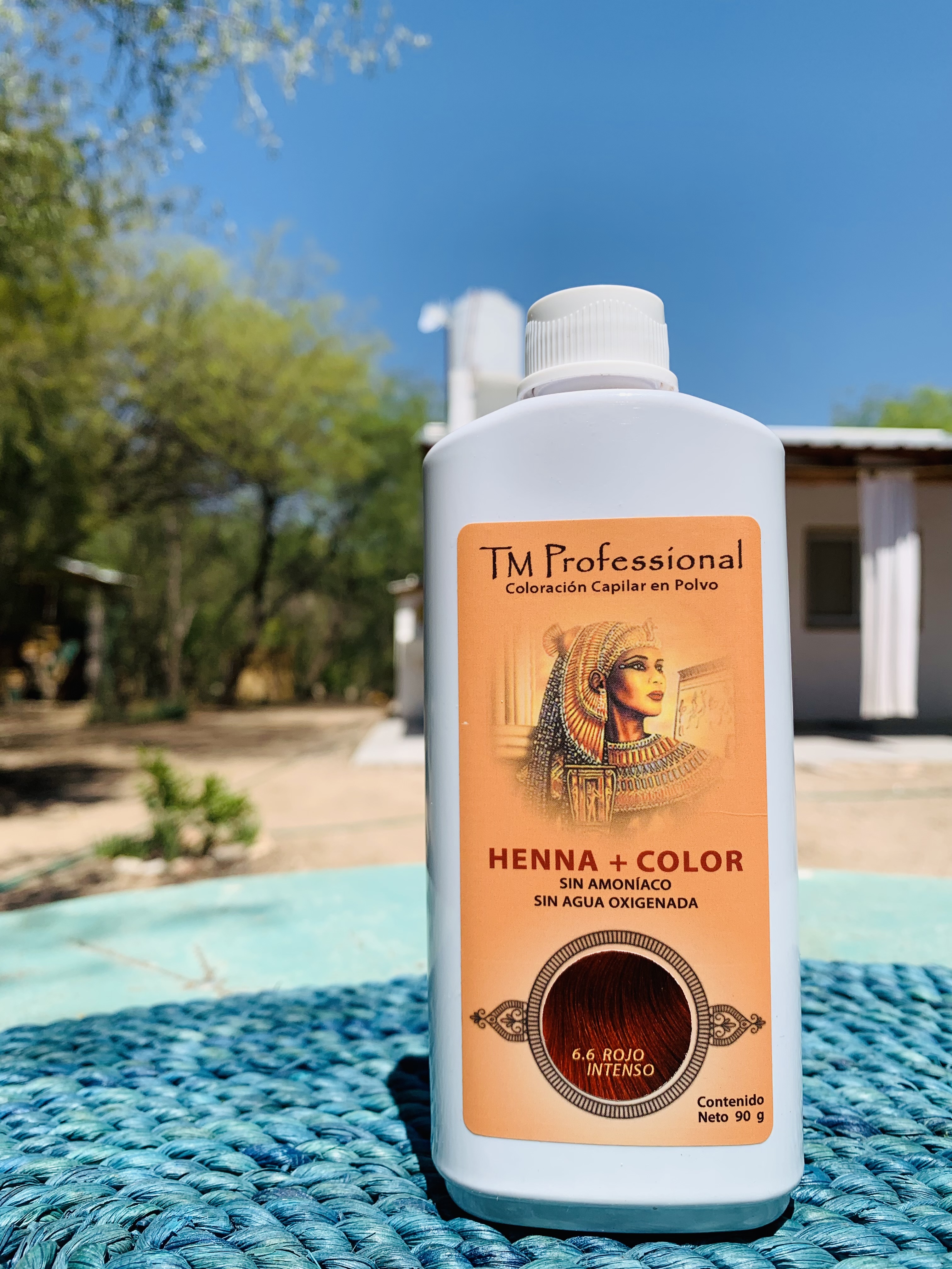 Henna + Color Tintura en Polvo Rojo Intenso (6.6)