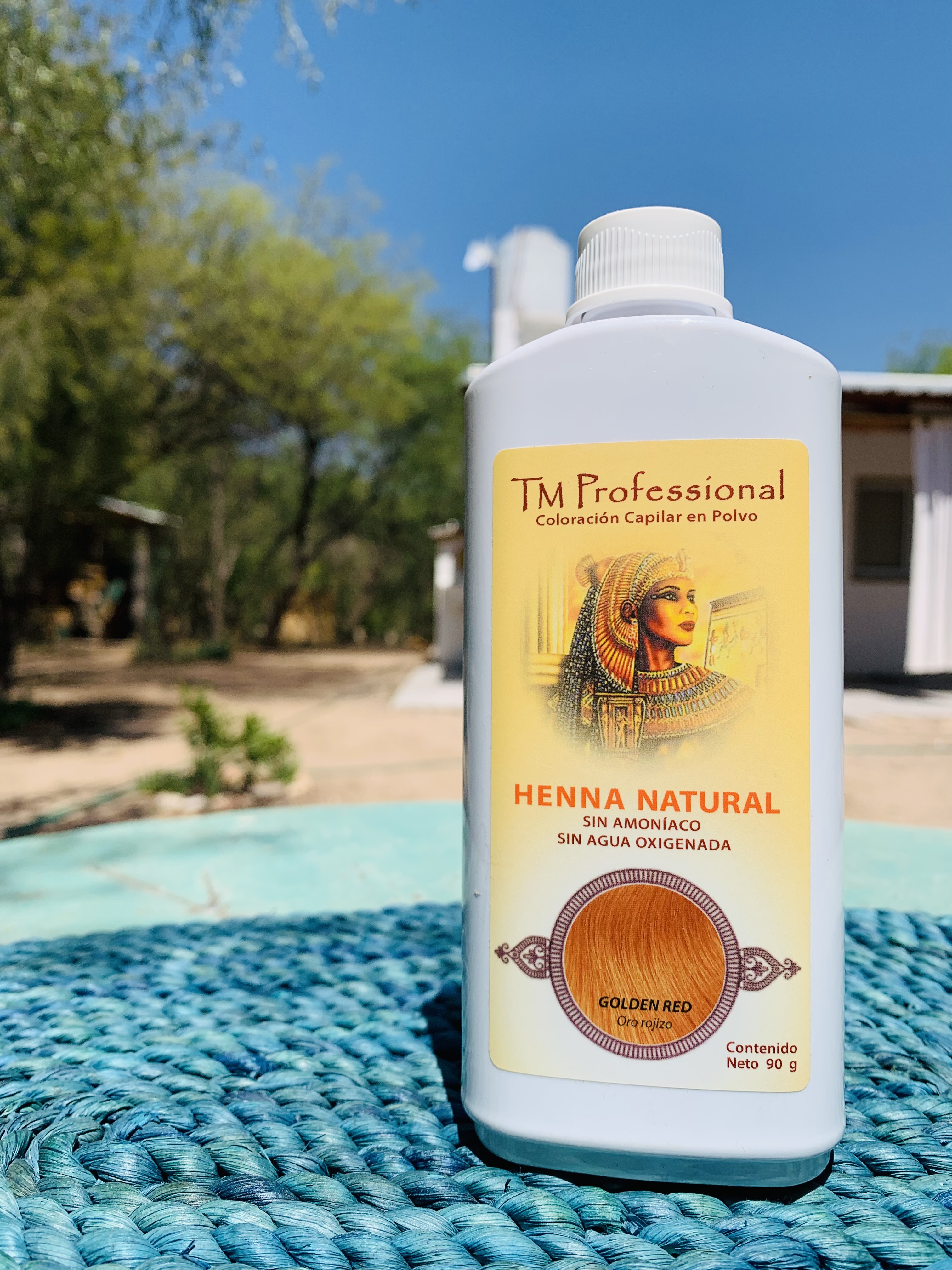 Henna Tintura Natural en Polvo (Golden Red)