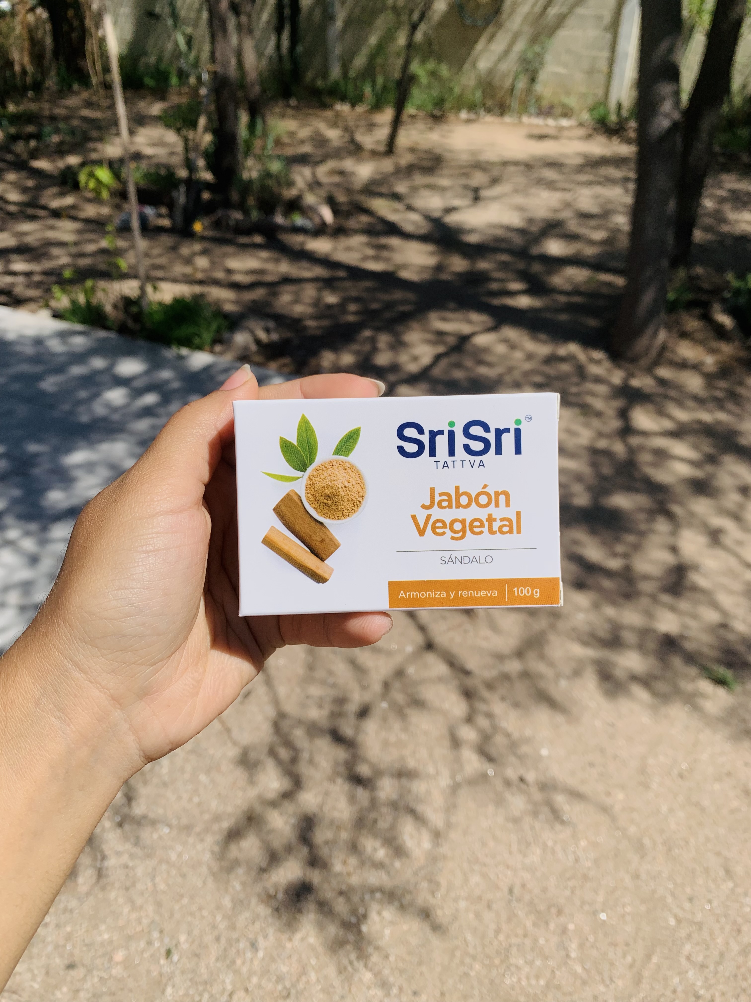 Jabon Ayurvedico Vegetal Sandalo 100g