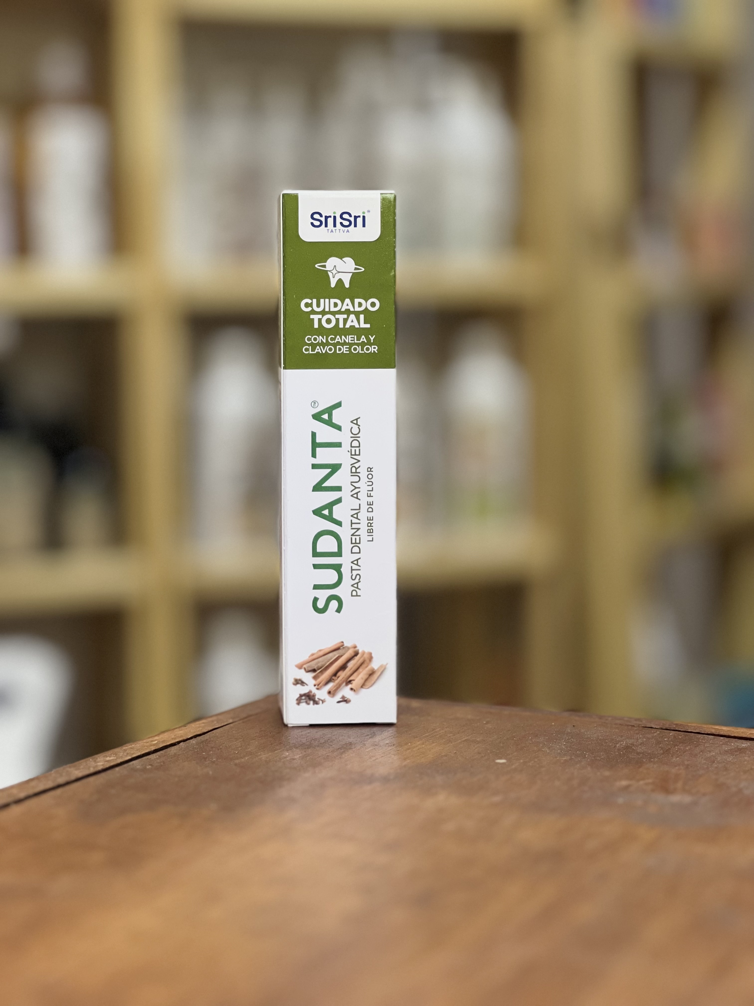 Sudanta Clasica x 100g - Pasta Dental Ayurvedica libre de fluor