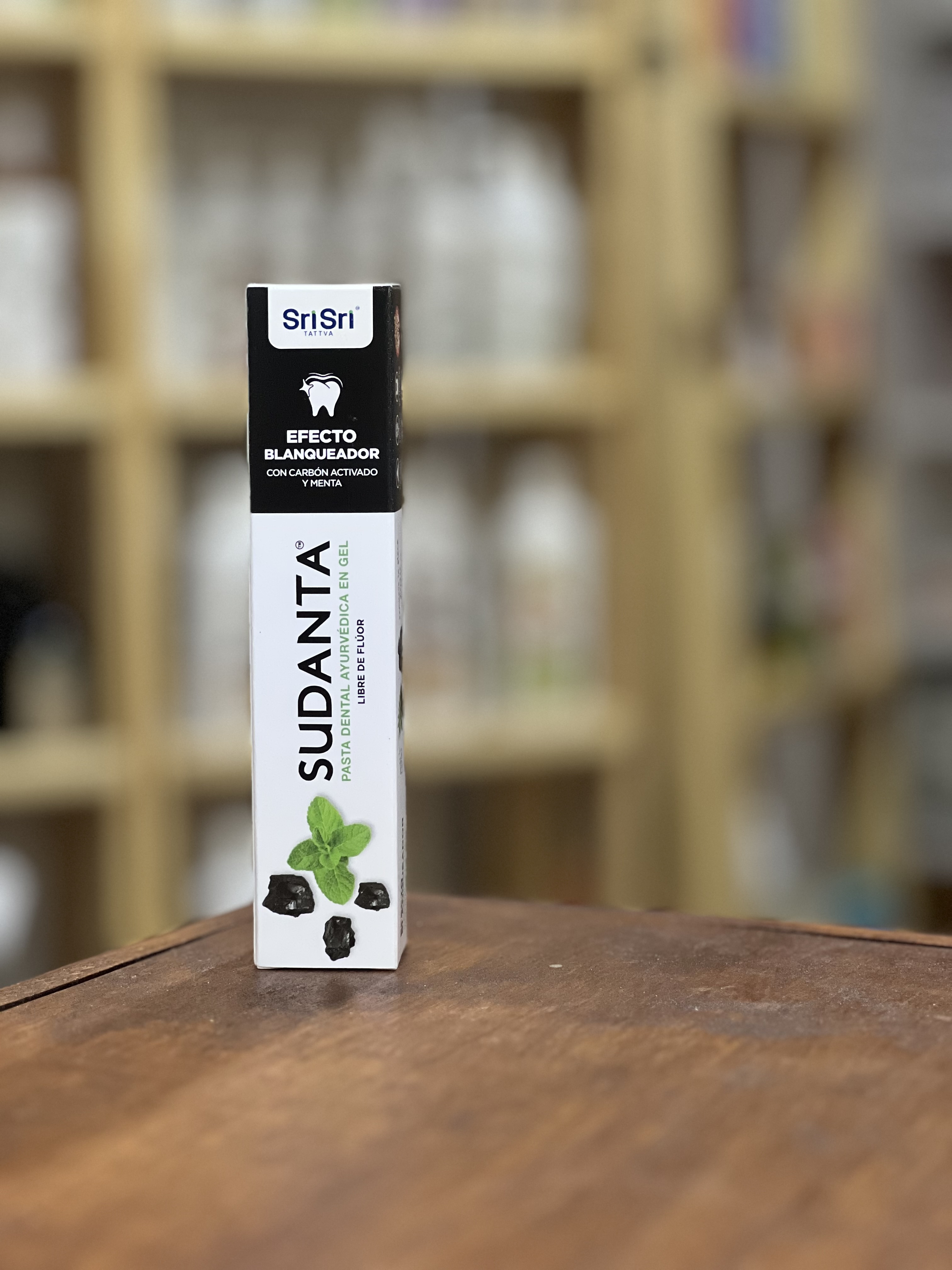 Sudanta Gel Menta x 100g - Pasta Dental Ayurvedica sin fluor