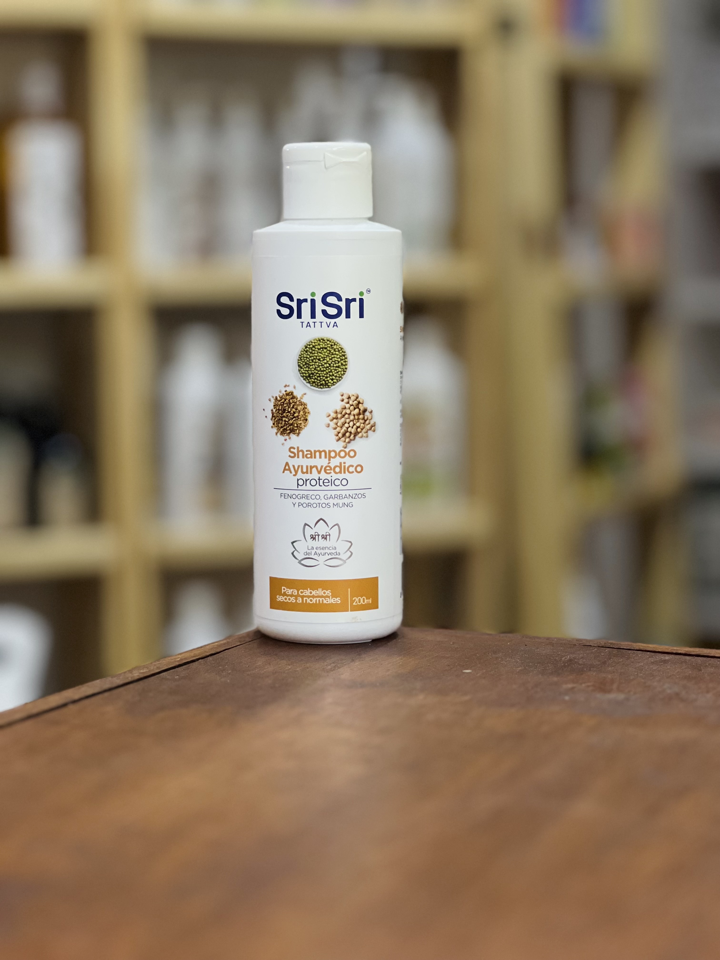 Shampoo Ayurvedico con Proteinas 200ml