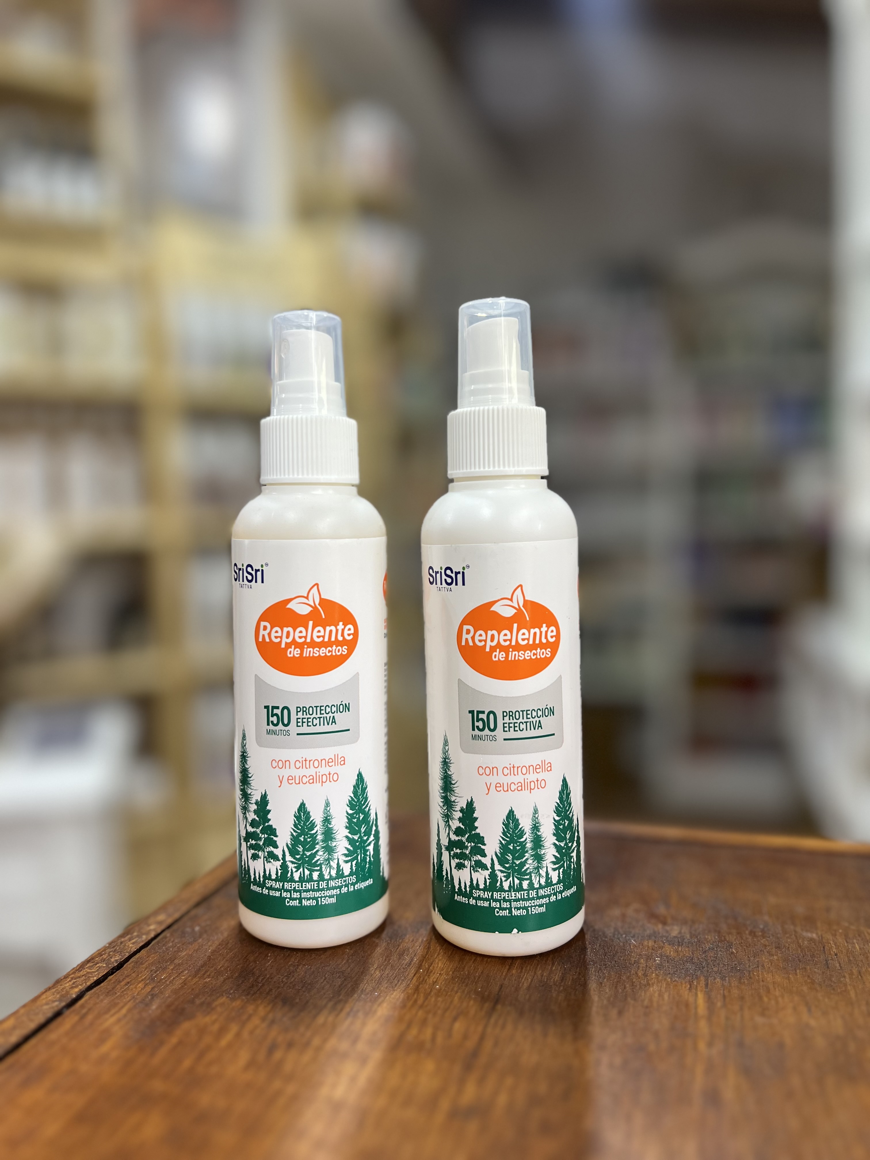 Repelente Natural Sri Sri - Con Citronella y Eucalipto x 150ml