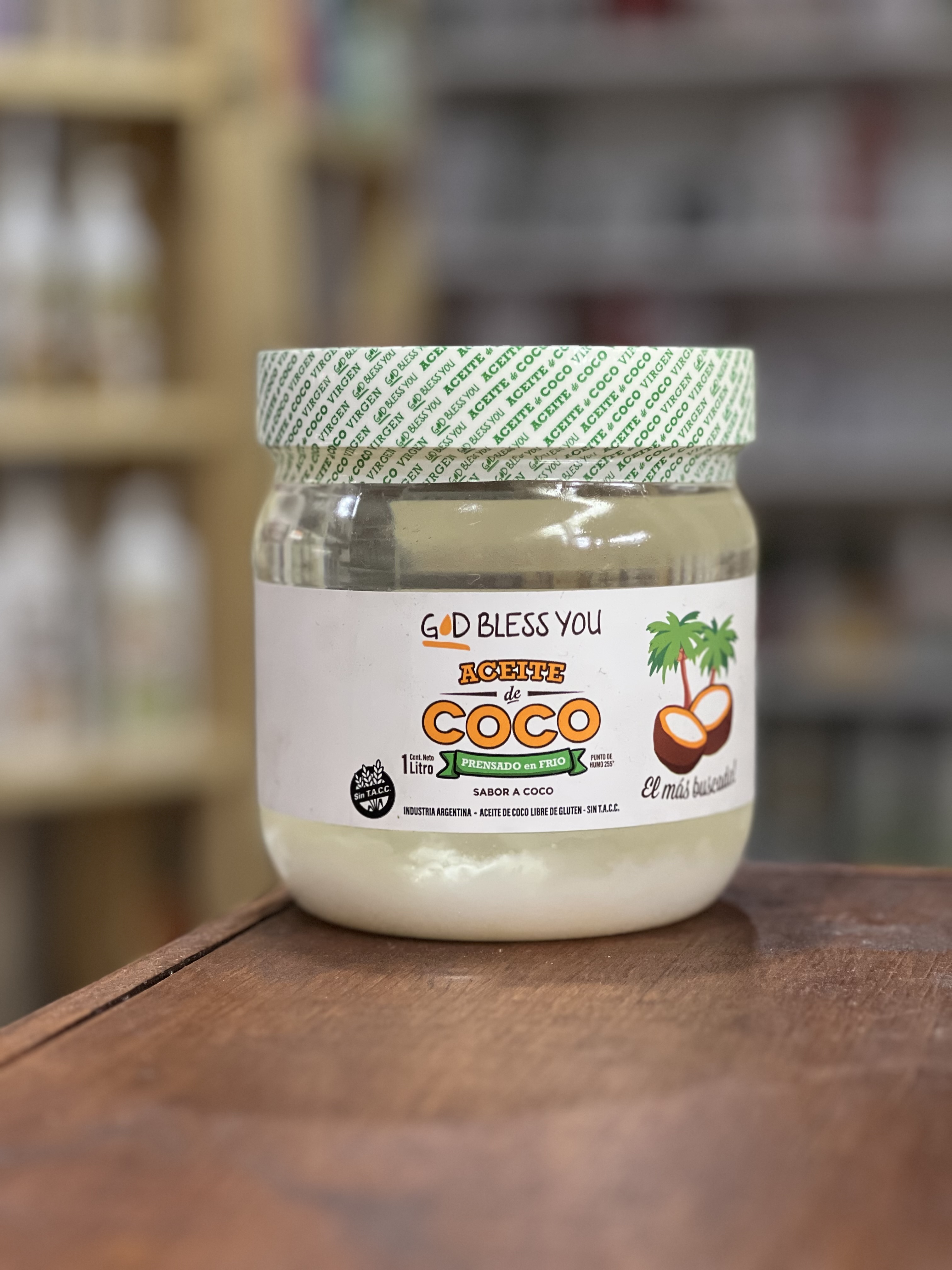 Aceite de Coco Virgen por 1 Litro