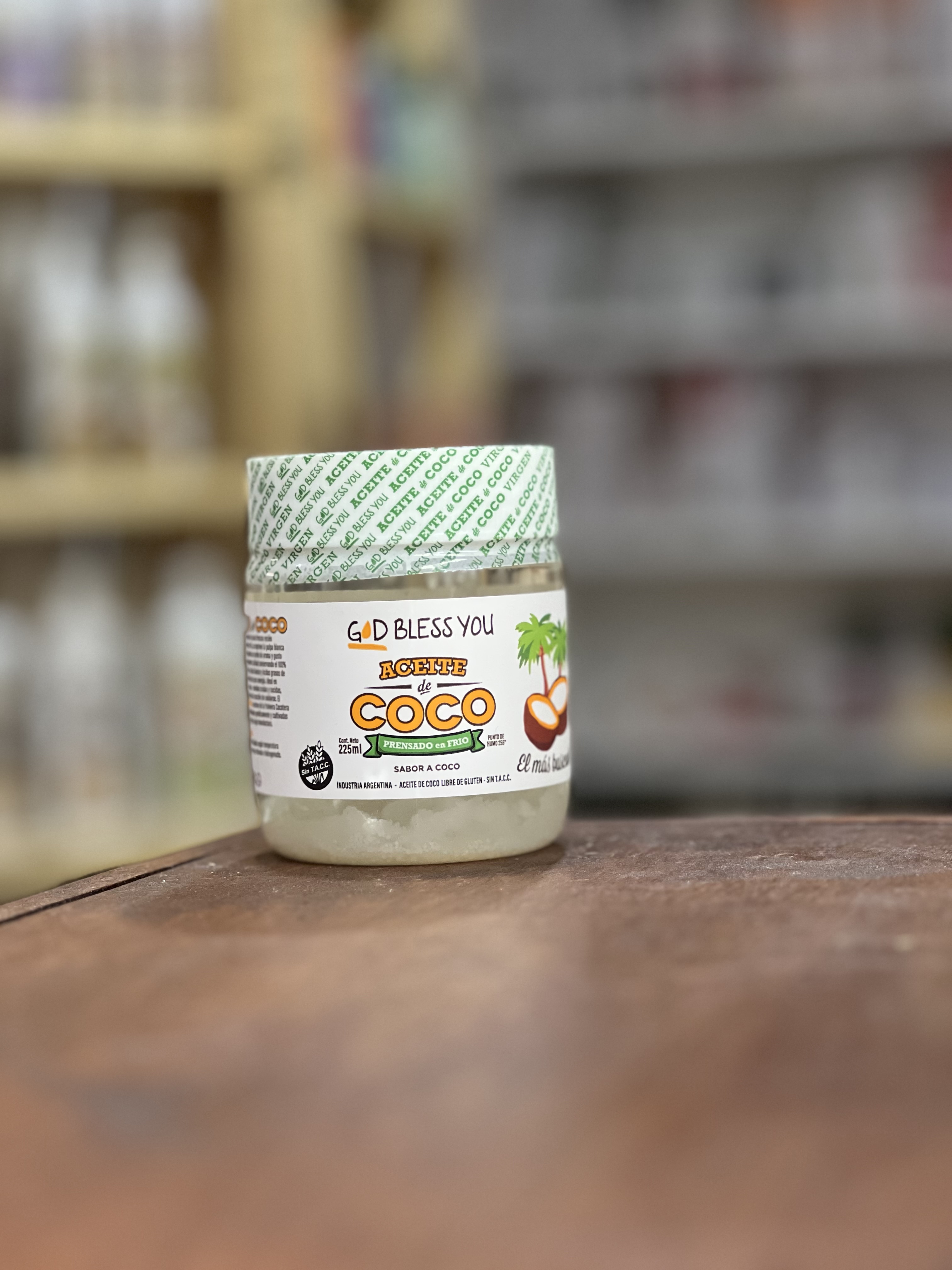 Aceite de Coco Virgen por 225ml