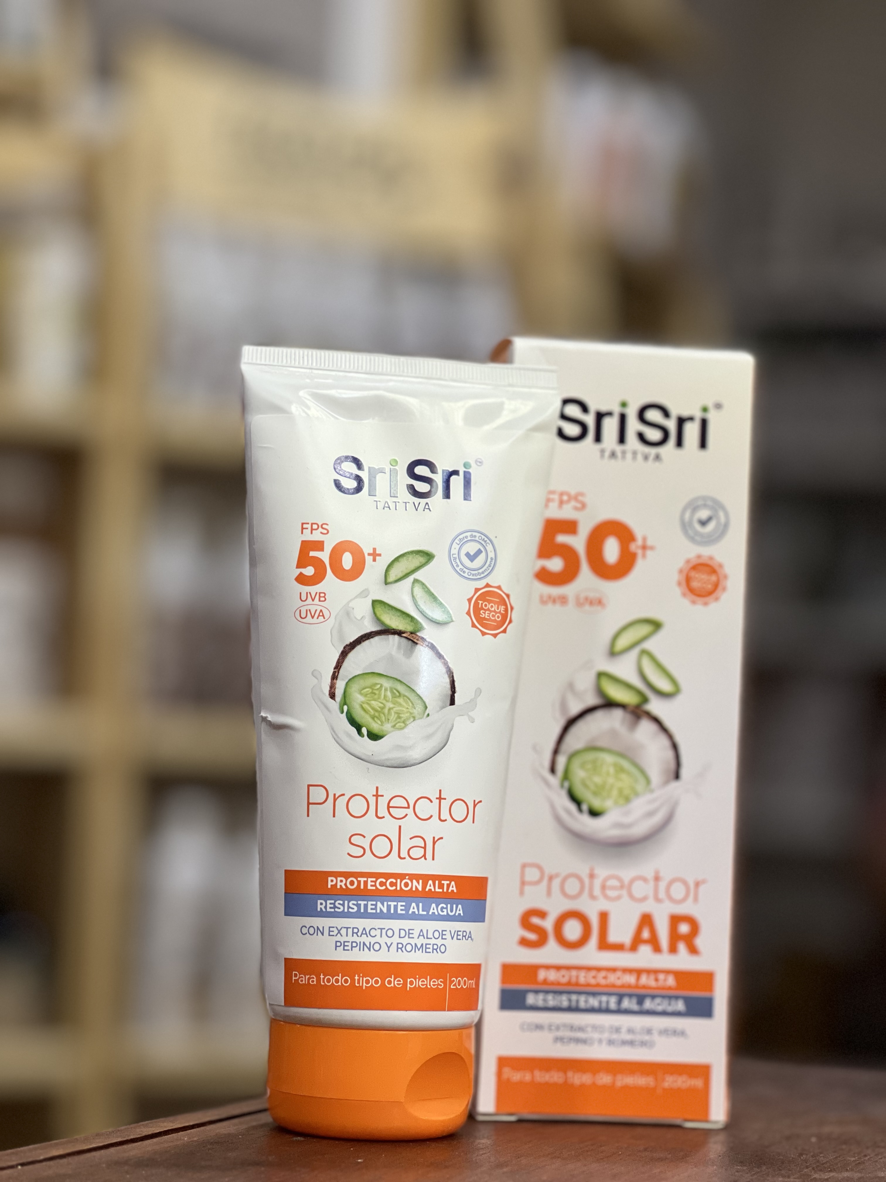 Protector Solar Corporal FPS 50+ x 200ml - Con Extracto de Aloe Vera, Pepino y Romero. ¡NUEVO!
