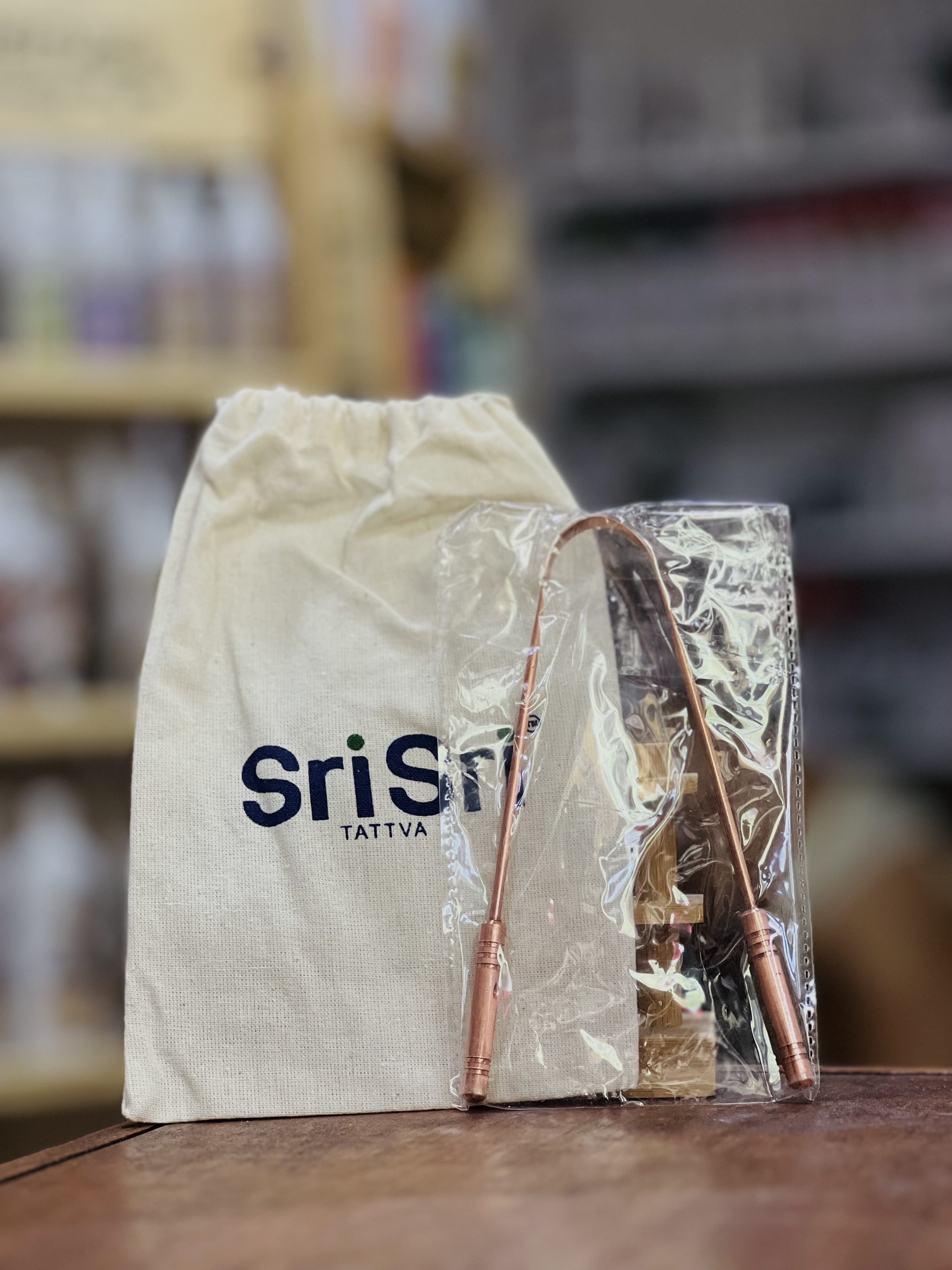 Limpia Lengua de Cobre Sri Sri