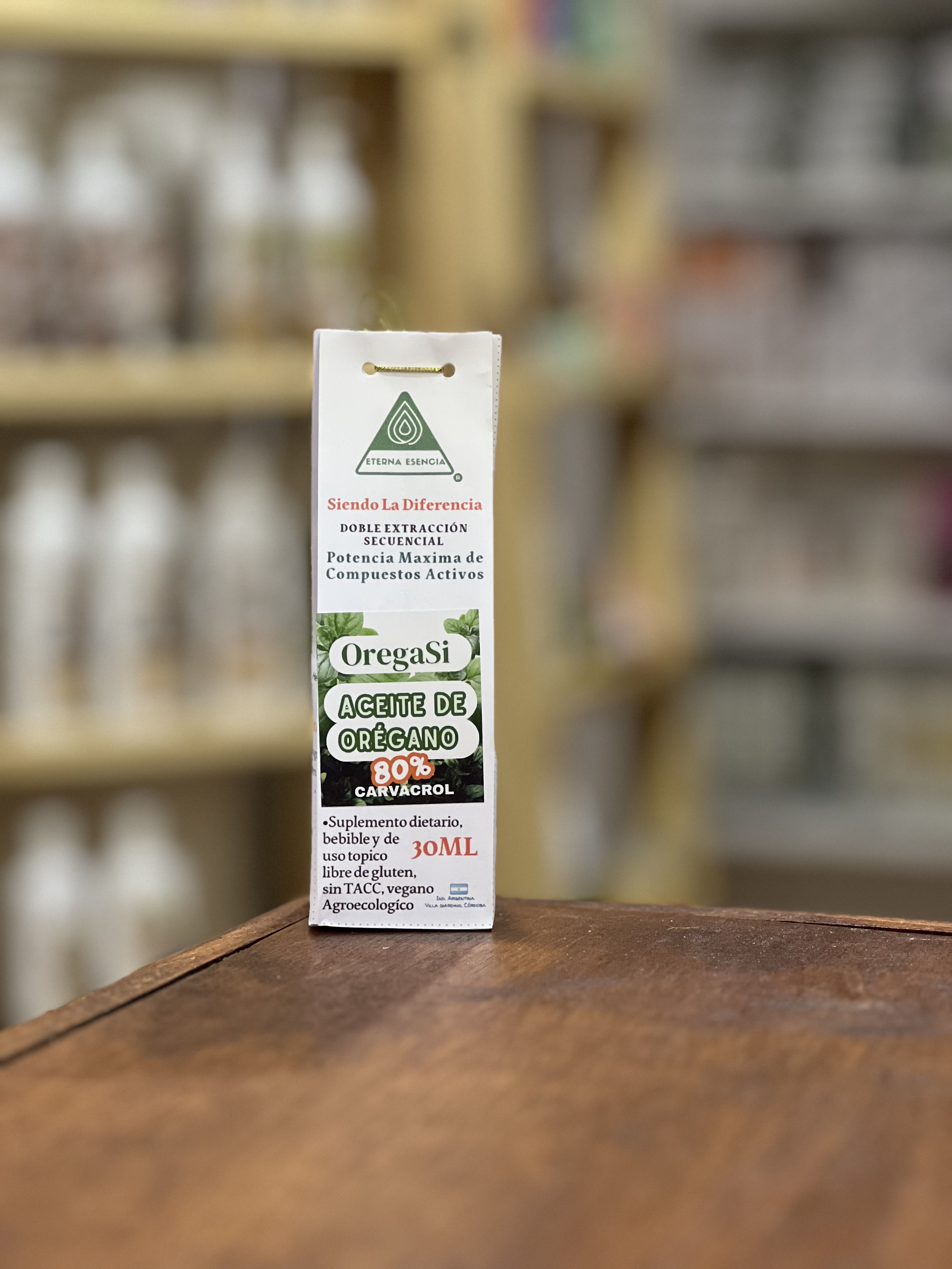 Aceite de Oregano x 30ml (USO SUBLINGUAL)
