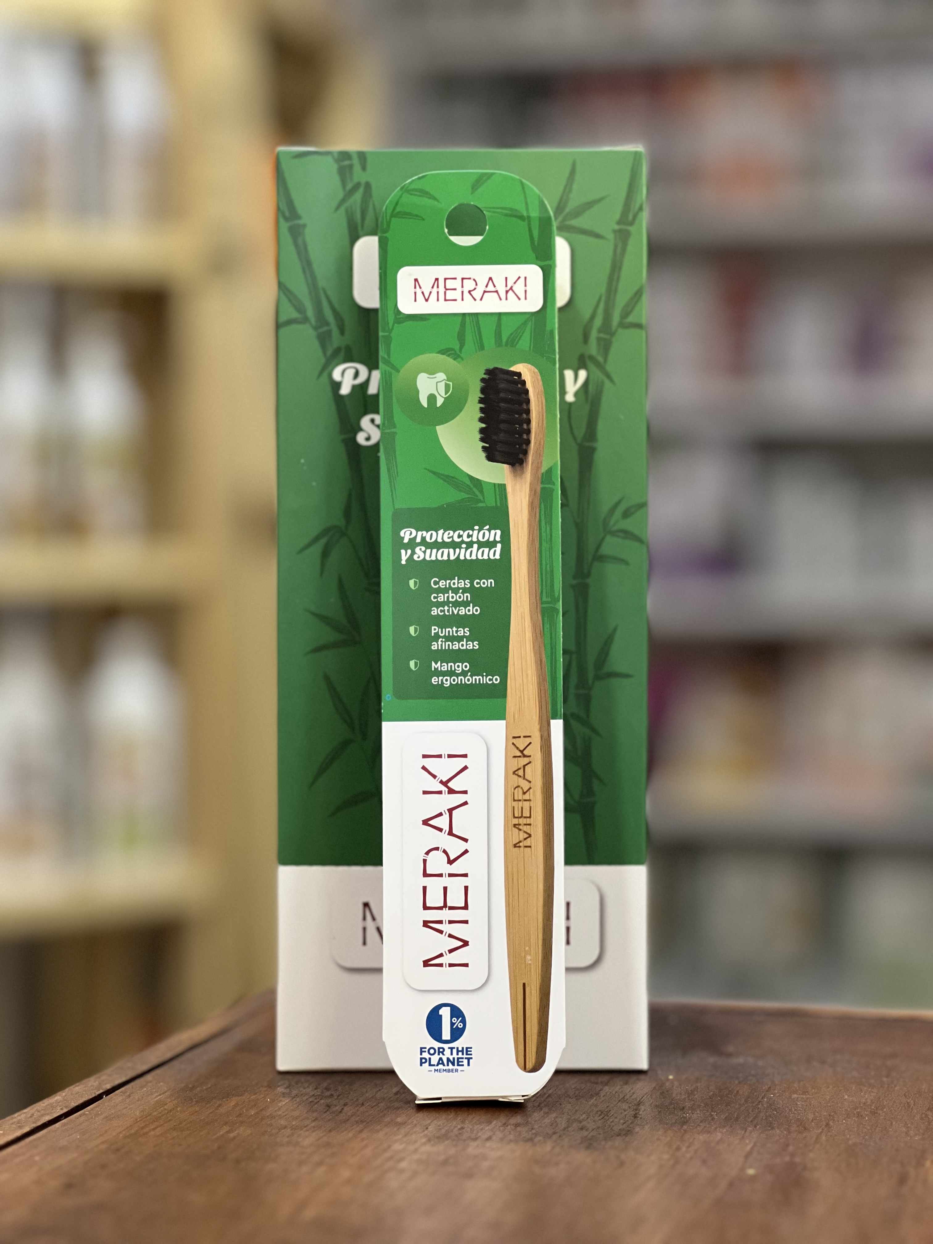 Cepillo de Dientes de Bambu Suave MERAKI