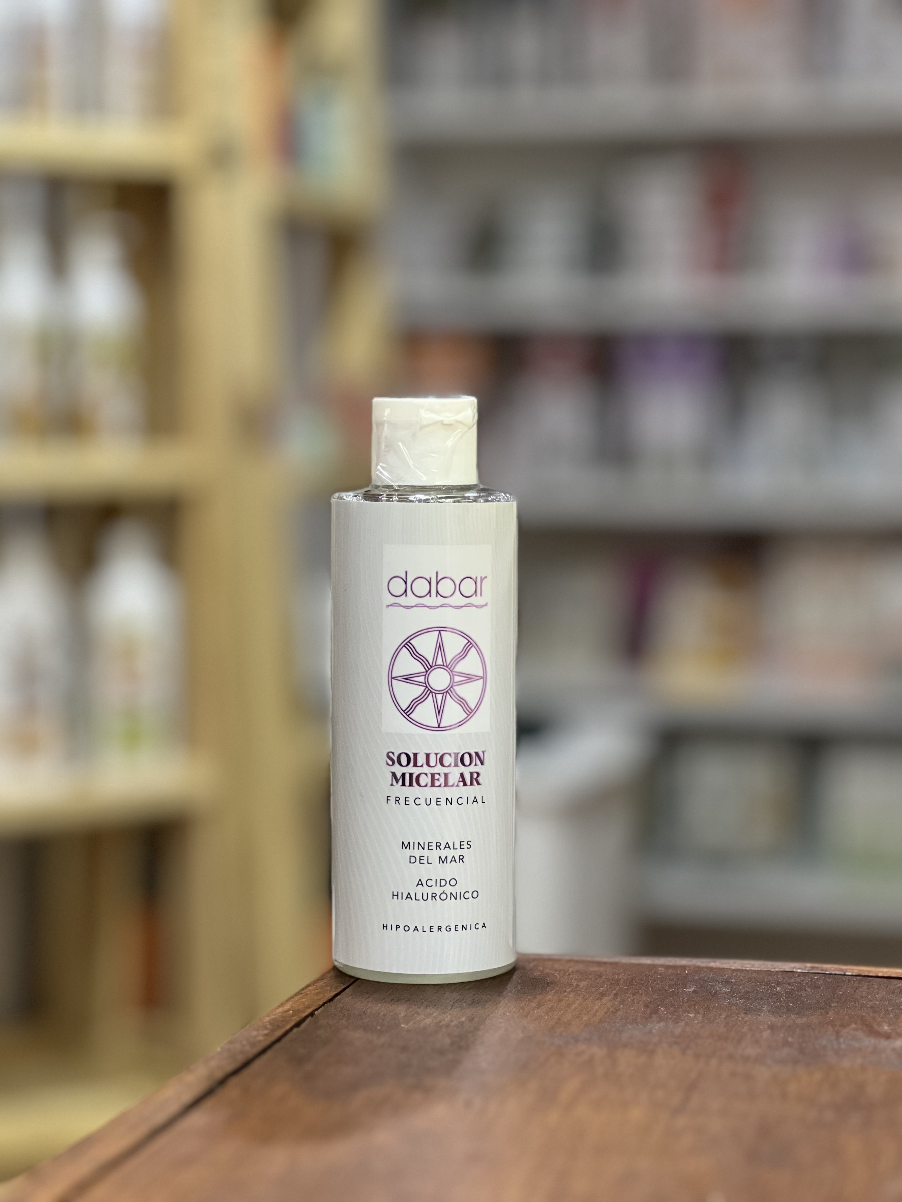 Solucion Micelar Frecuencial x 200ml - Minerales del Mar - Acido Hialuronico - Hipoalergenica. (Hidr