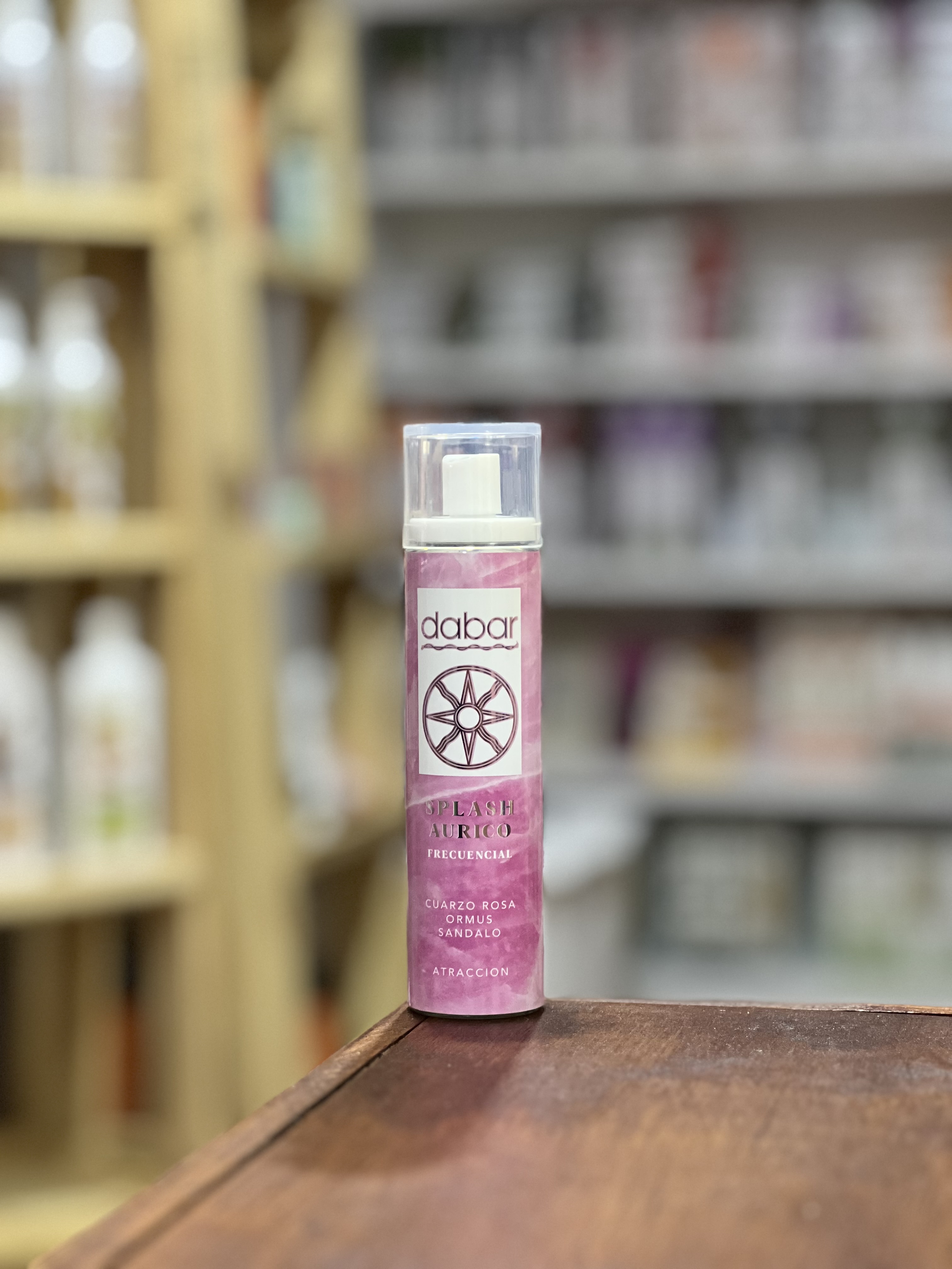 Splash Aurico Frecuencial ATRACCION x 100ml (Con Cuarzo Rosa, Ormus, Sandalo)