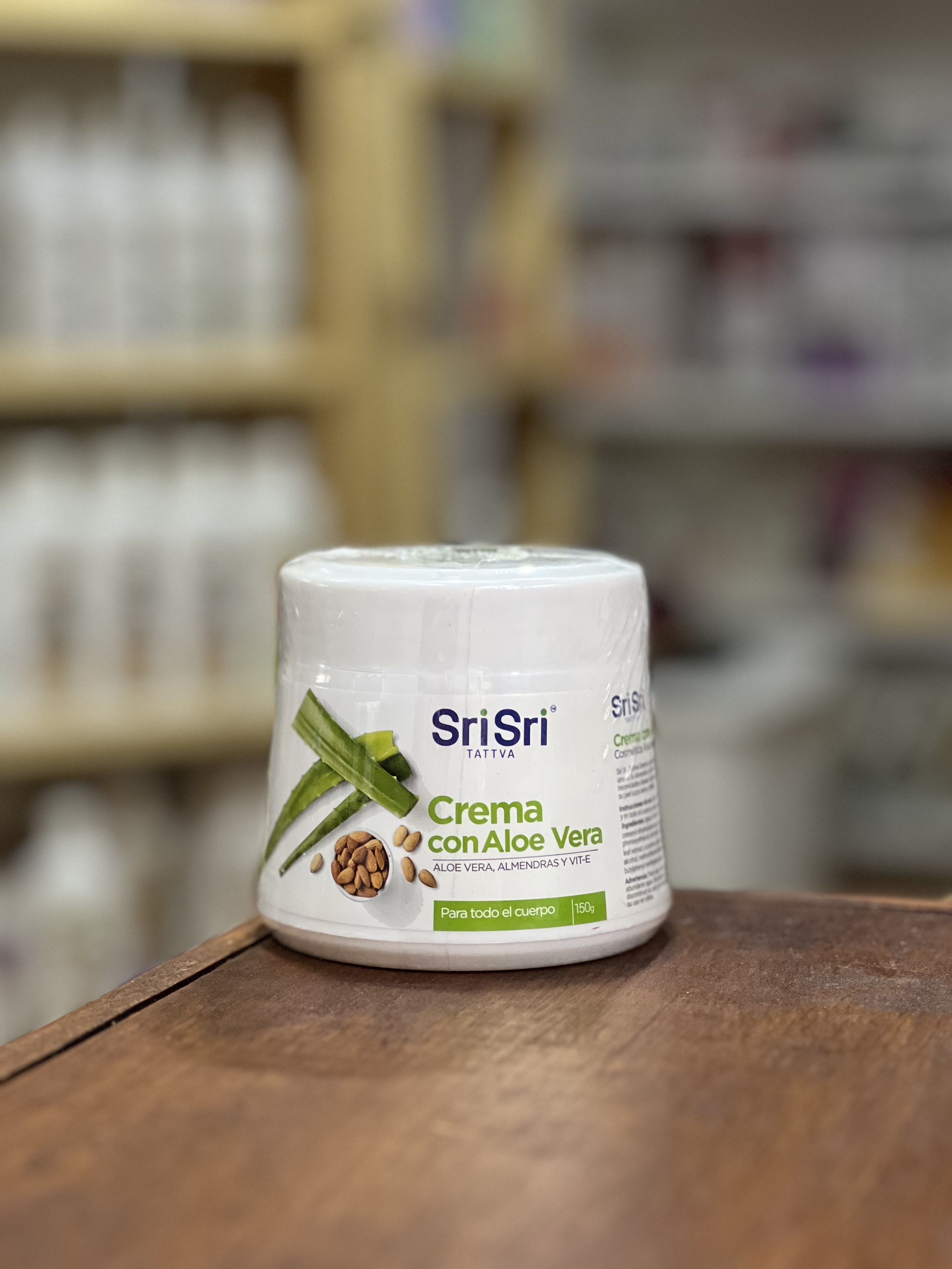 Crema con Aloe Vera, Almendras Y Vit-e 150g