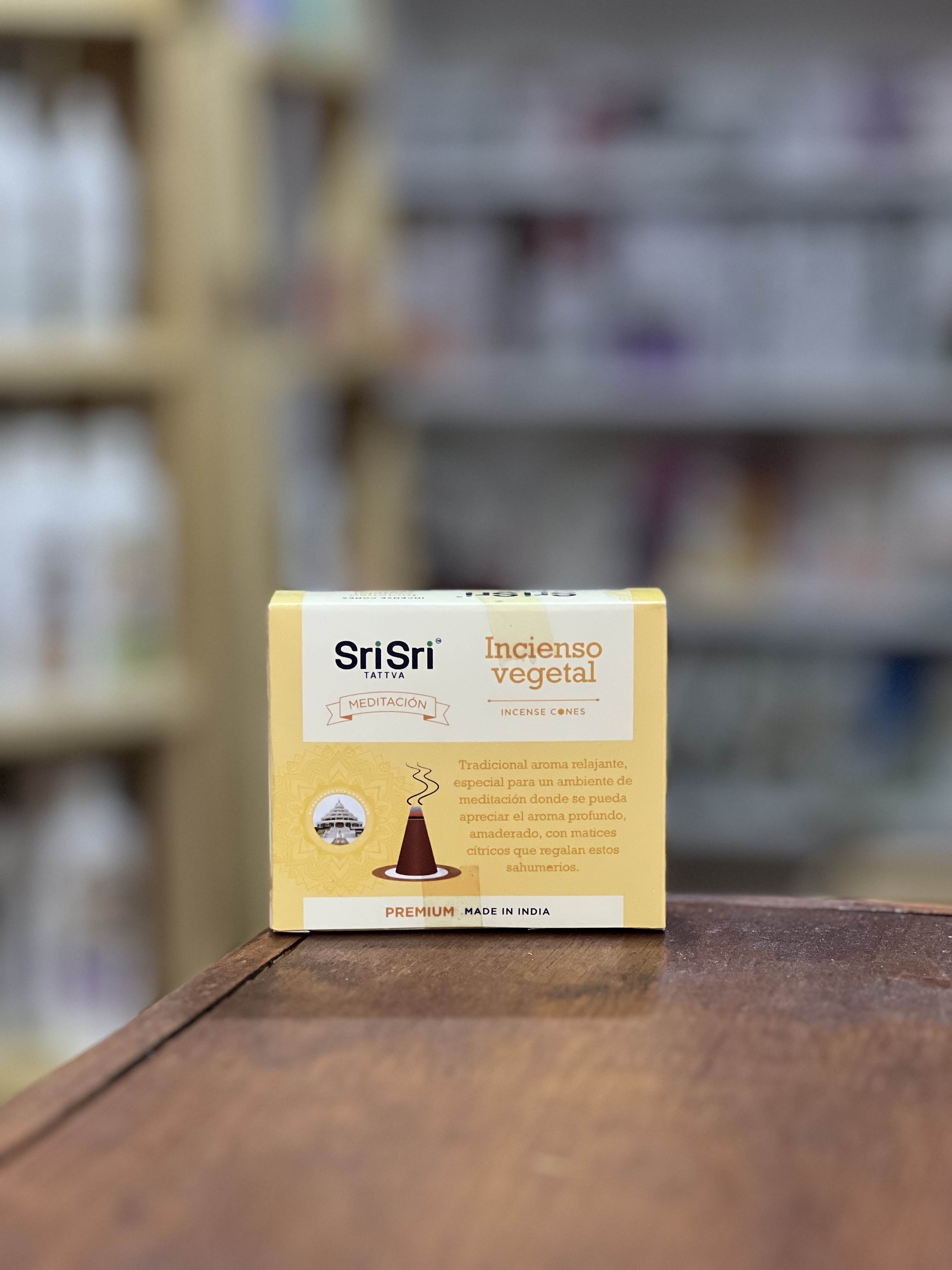 Dhoop Cones Incienso Vegetal x 25g (Meditacion)