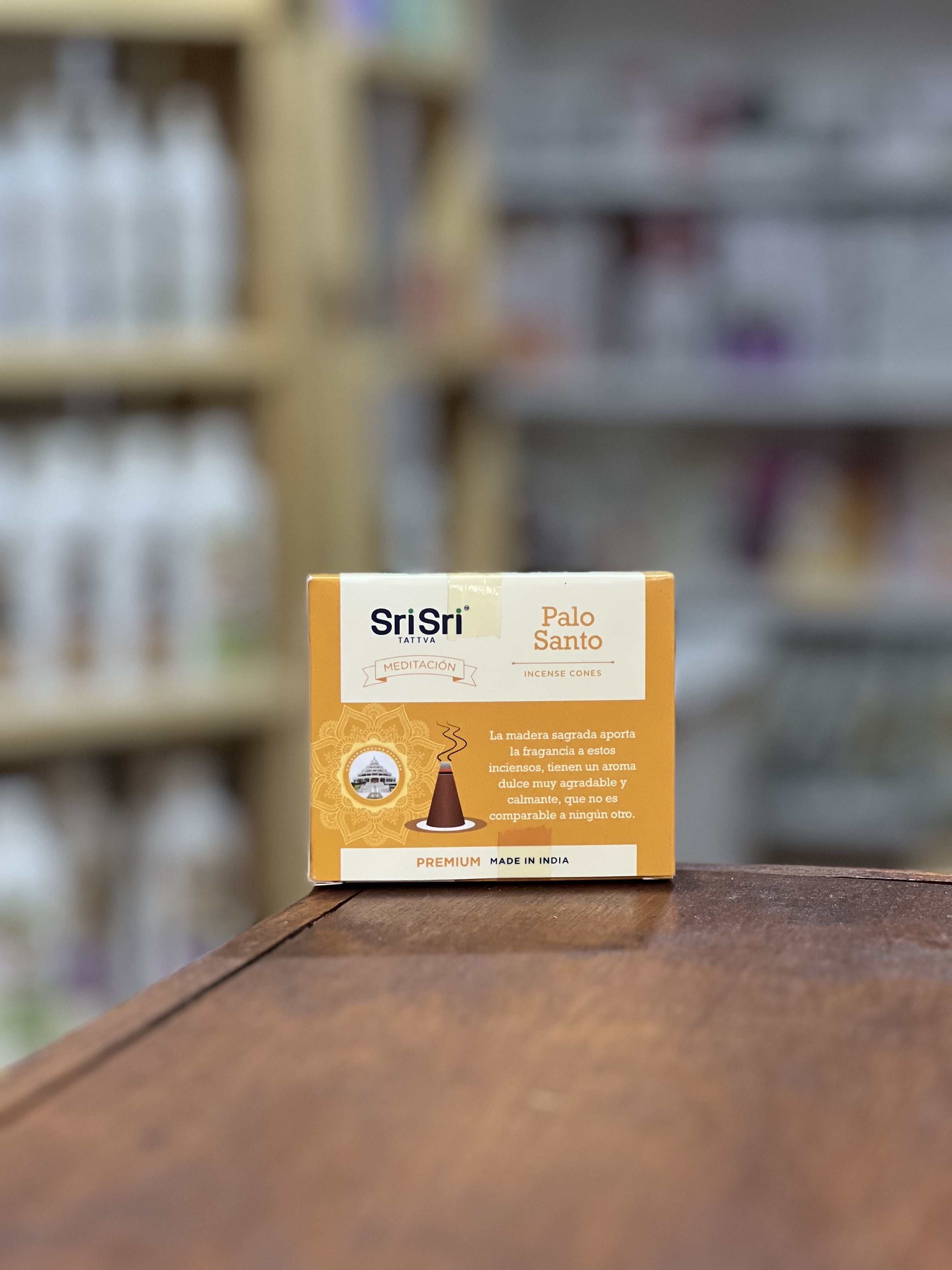 Dhoop Cones Palo Santo x 25g (Meditacion)