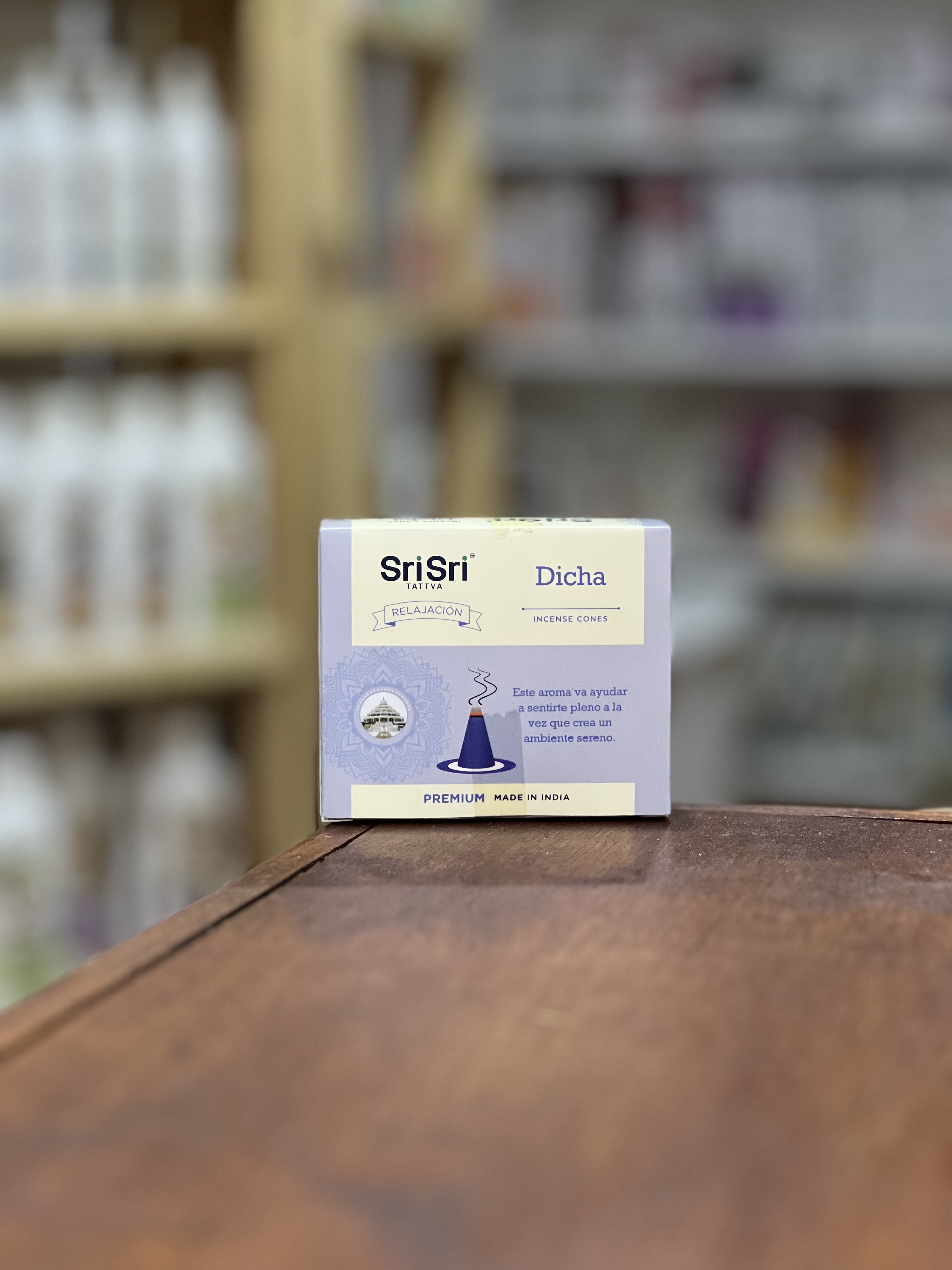 Dhoop Cones Dicha x 25g (Relajacion)