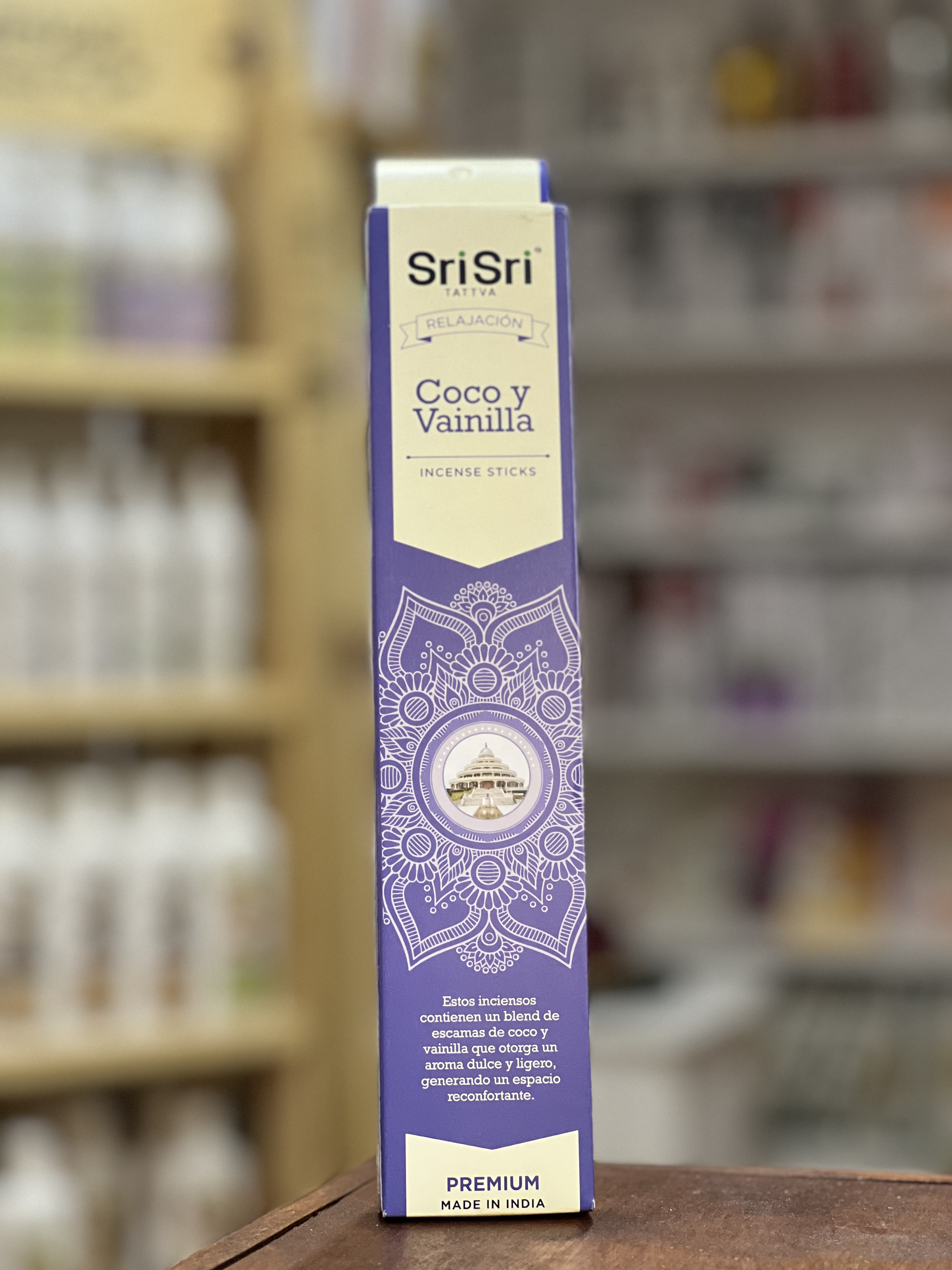 Sahumerio Coco Vainilla x 20g (Relajacion)