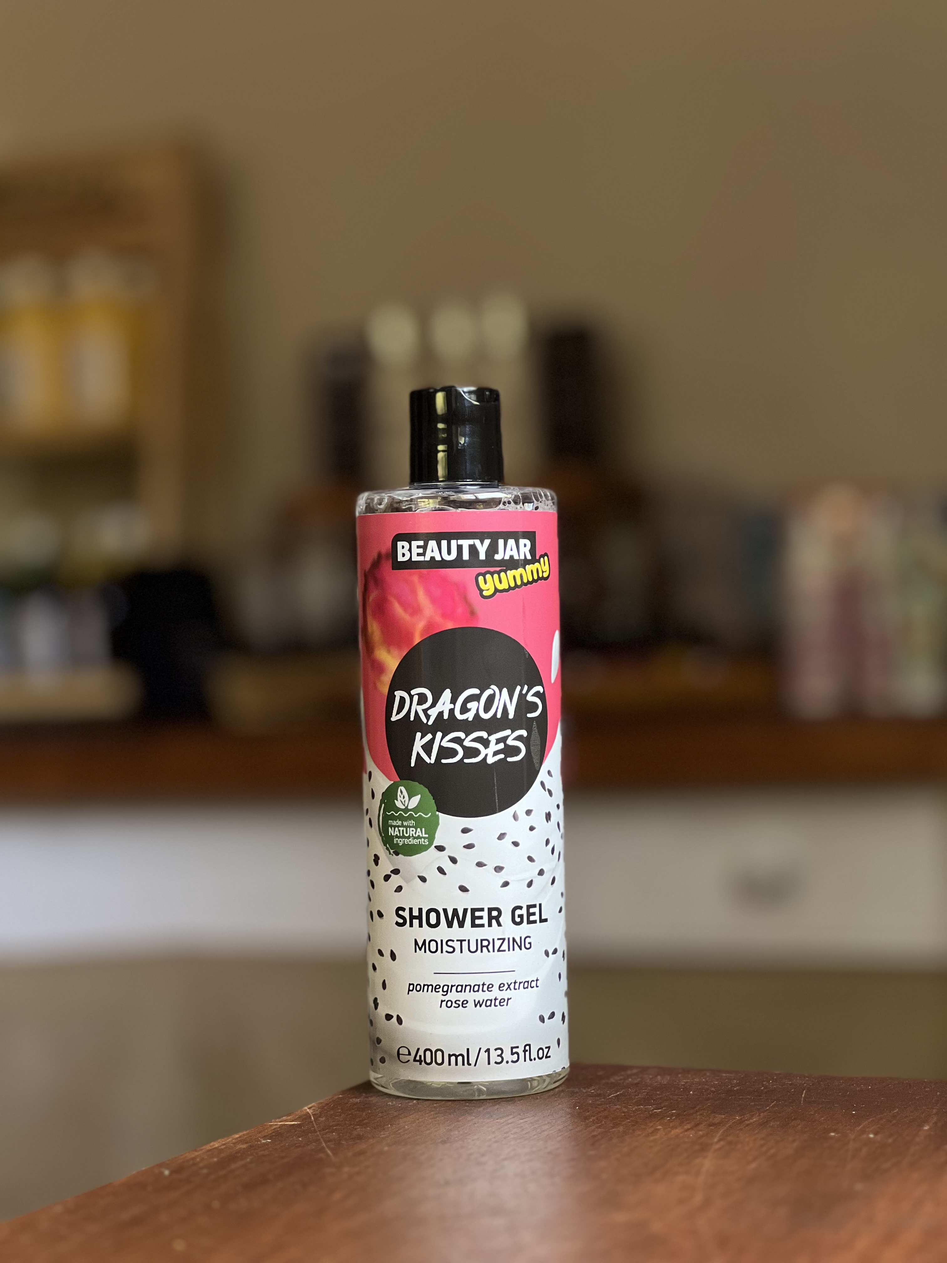 Gel de Ducha Hidratante Beso del Dragon con Extracto de Granada y Rosa. ¡NUEVO!