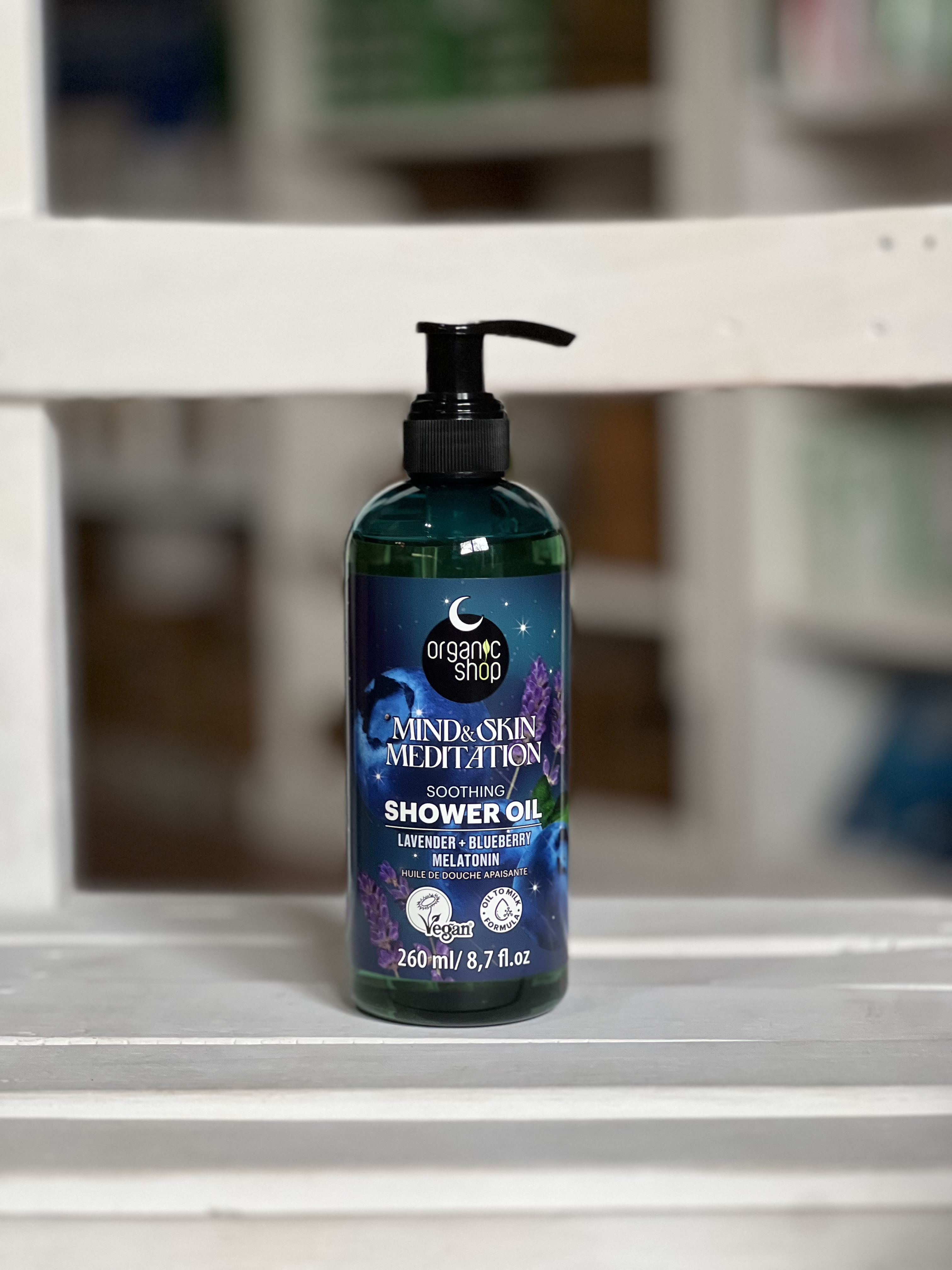 Aceite de Ducha Relajante x 260ml (Hidratacion Profunda - Relajacion Mente y Cuerpo - Formula Nutrit