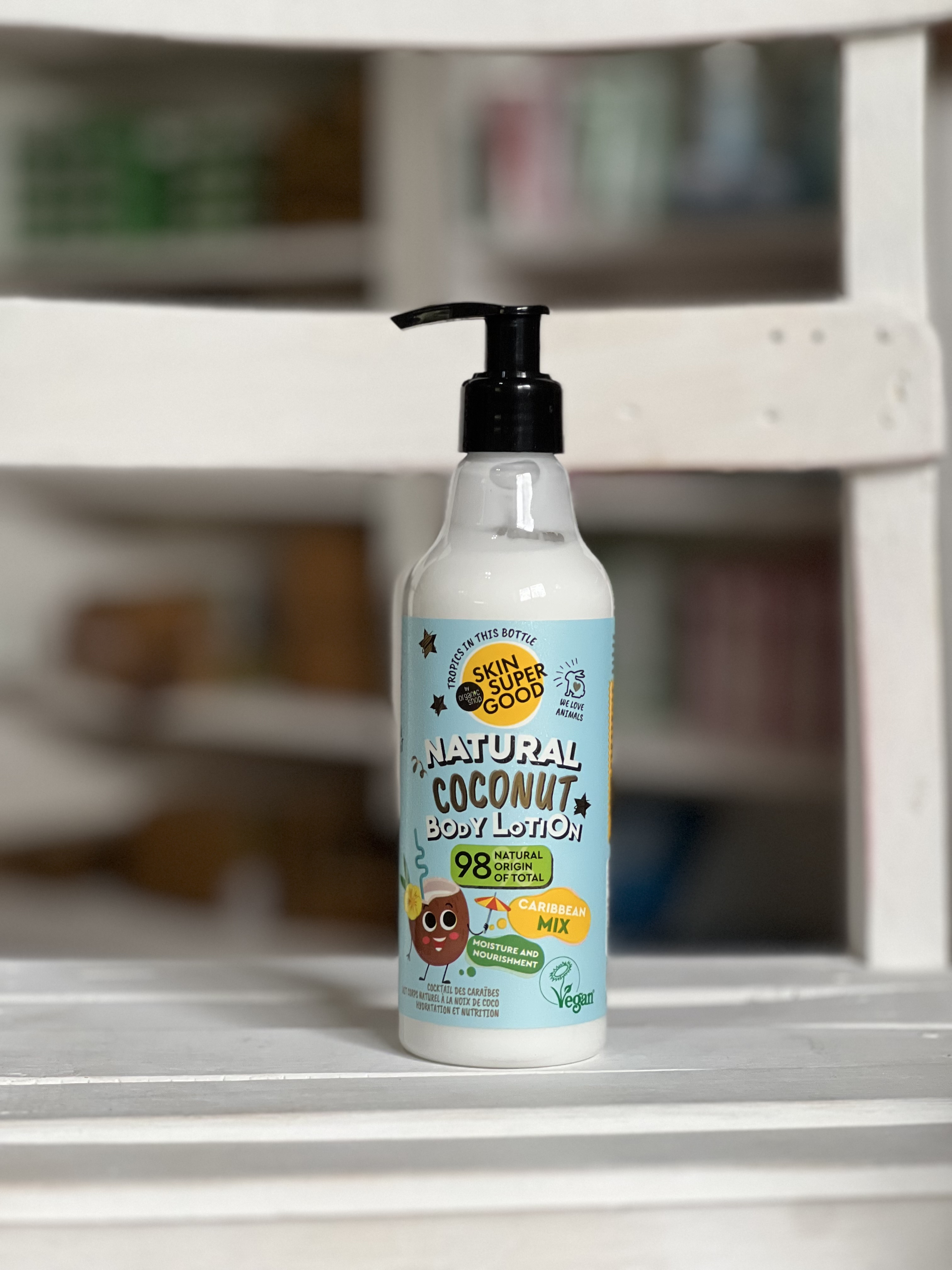 Locion Corporal Natural de Coco x 250ml - Brinda Hidratacion y Nutricion. ¡NUEVO!