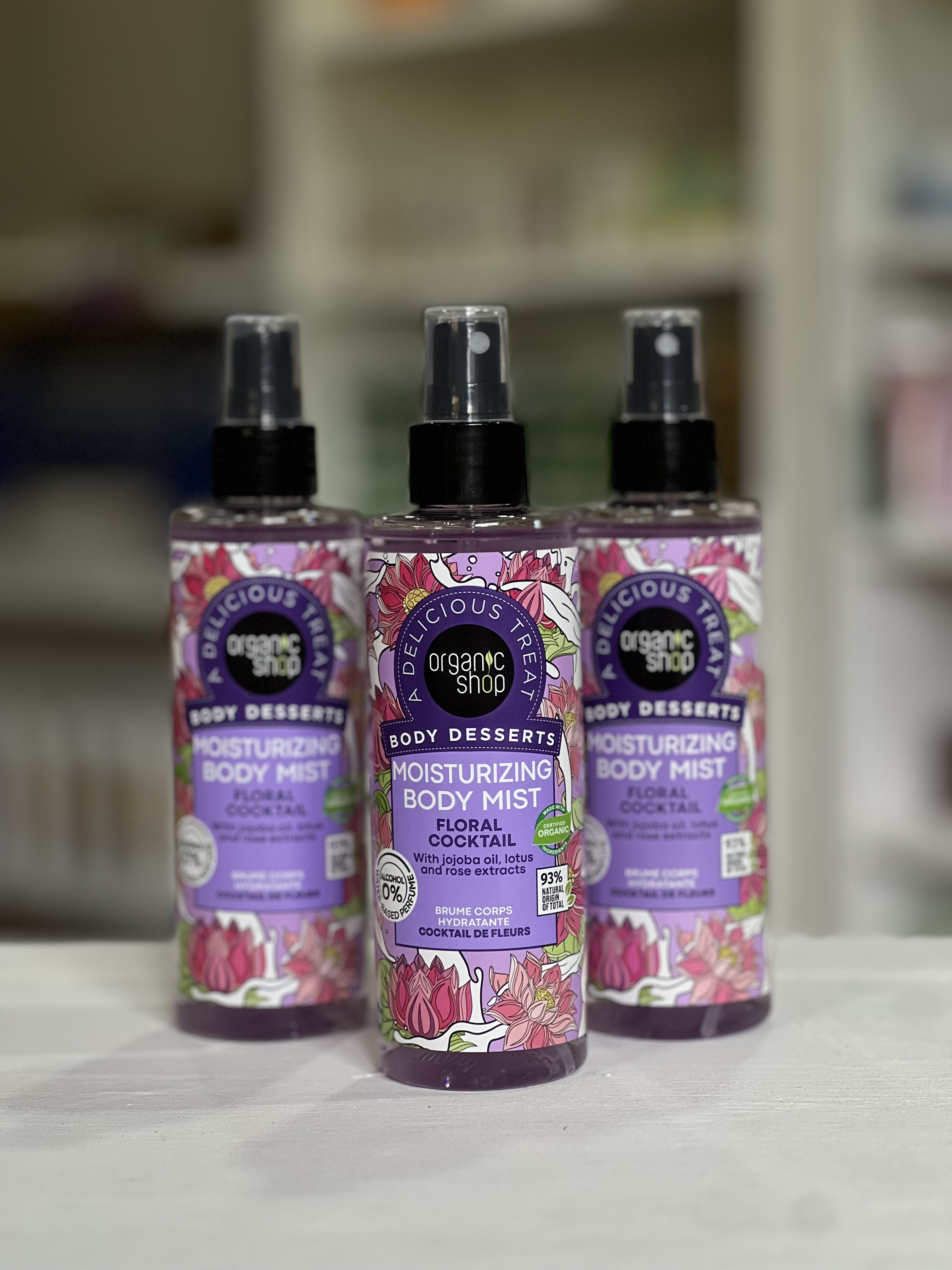 Bruma Corporal Hidratante Cocktail de Flores x 200ml