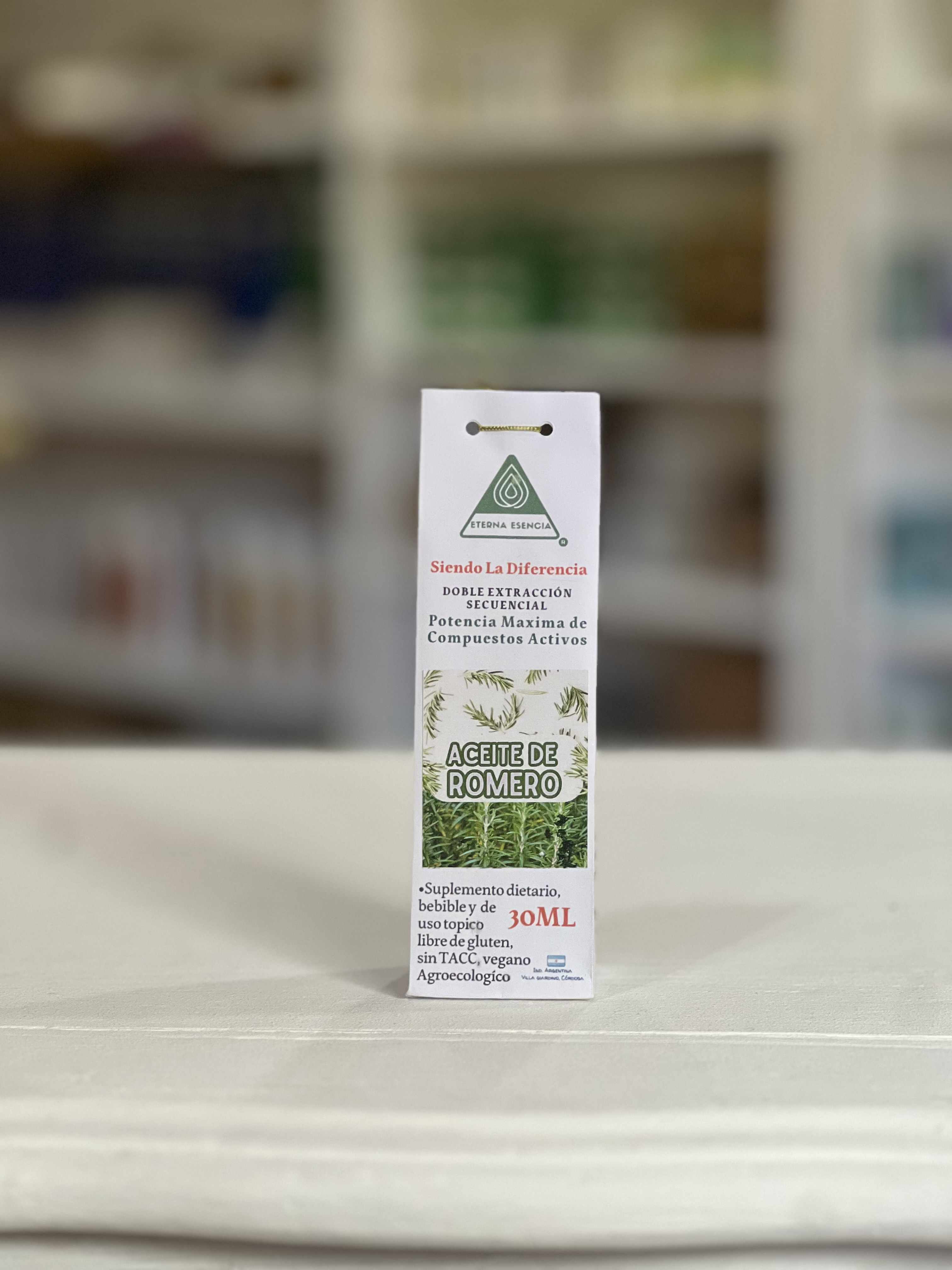 Aceite de Romero x 30ml (USO SUBLINGUAL)
