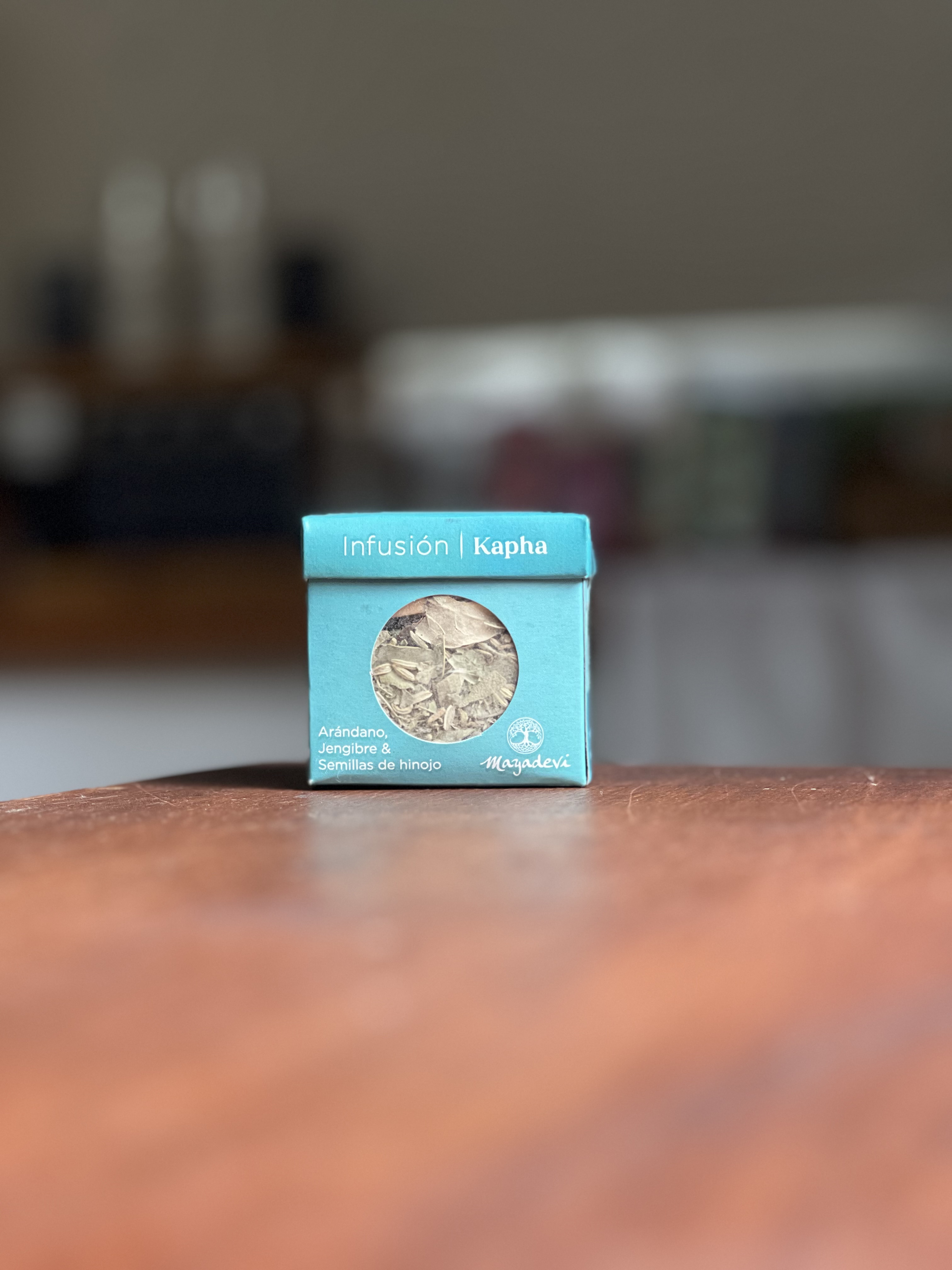 Te Ayurvedico Caja x 40g Kafha (Arandano, Jengibre y Semillas de Hinojo)