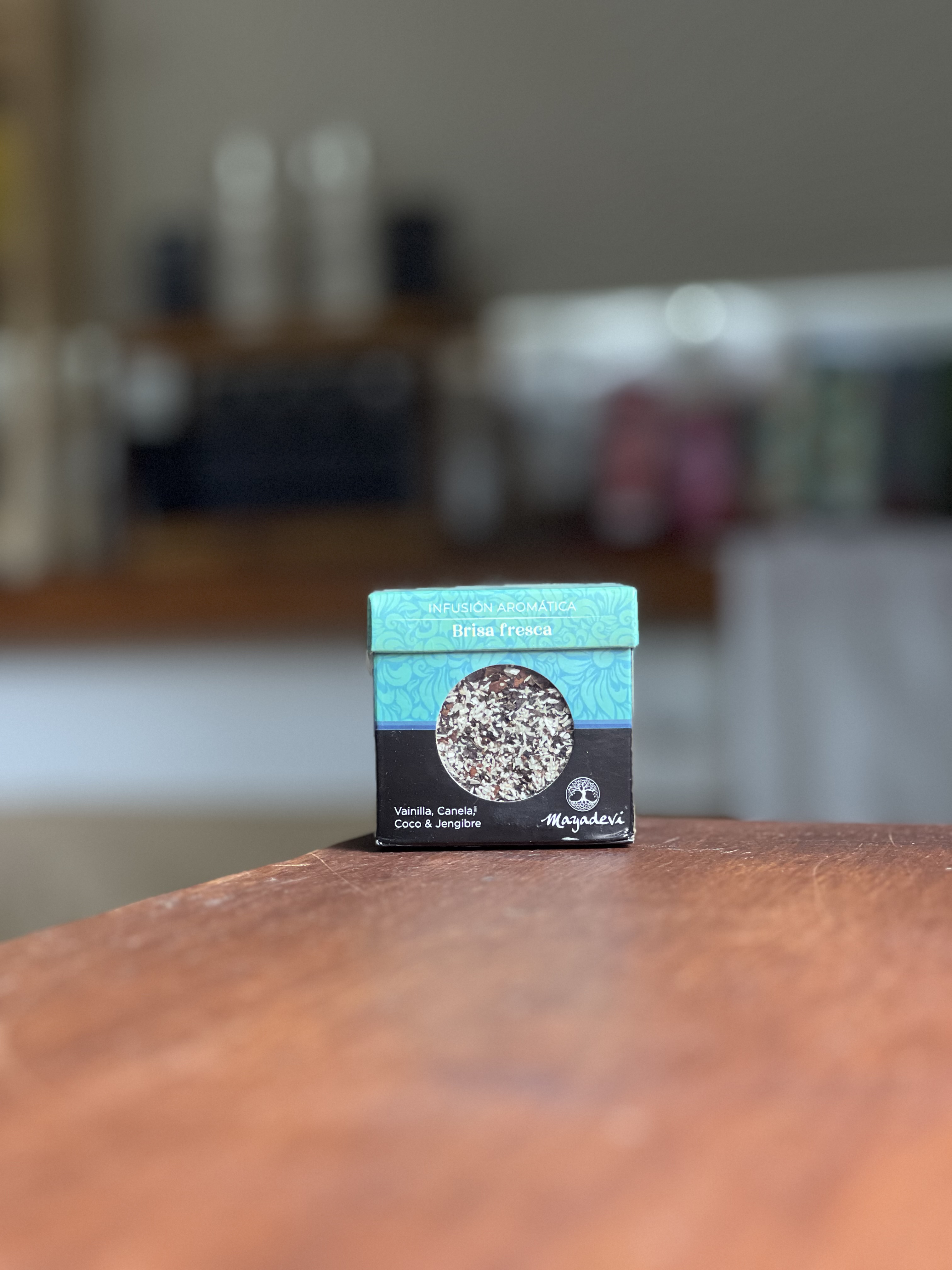 Te Aromatico Caja x 40g Brisa Fresca (Vainilla, Coco, Canela y Jengibre)