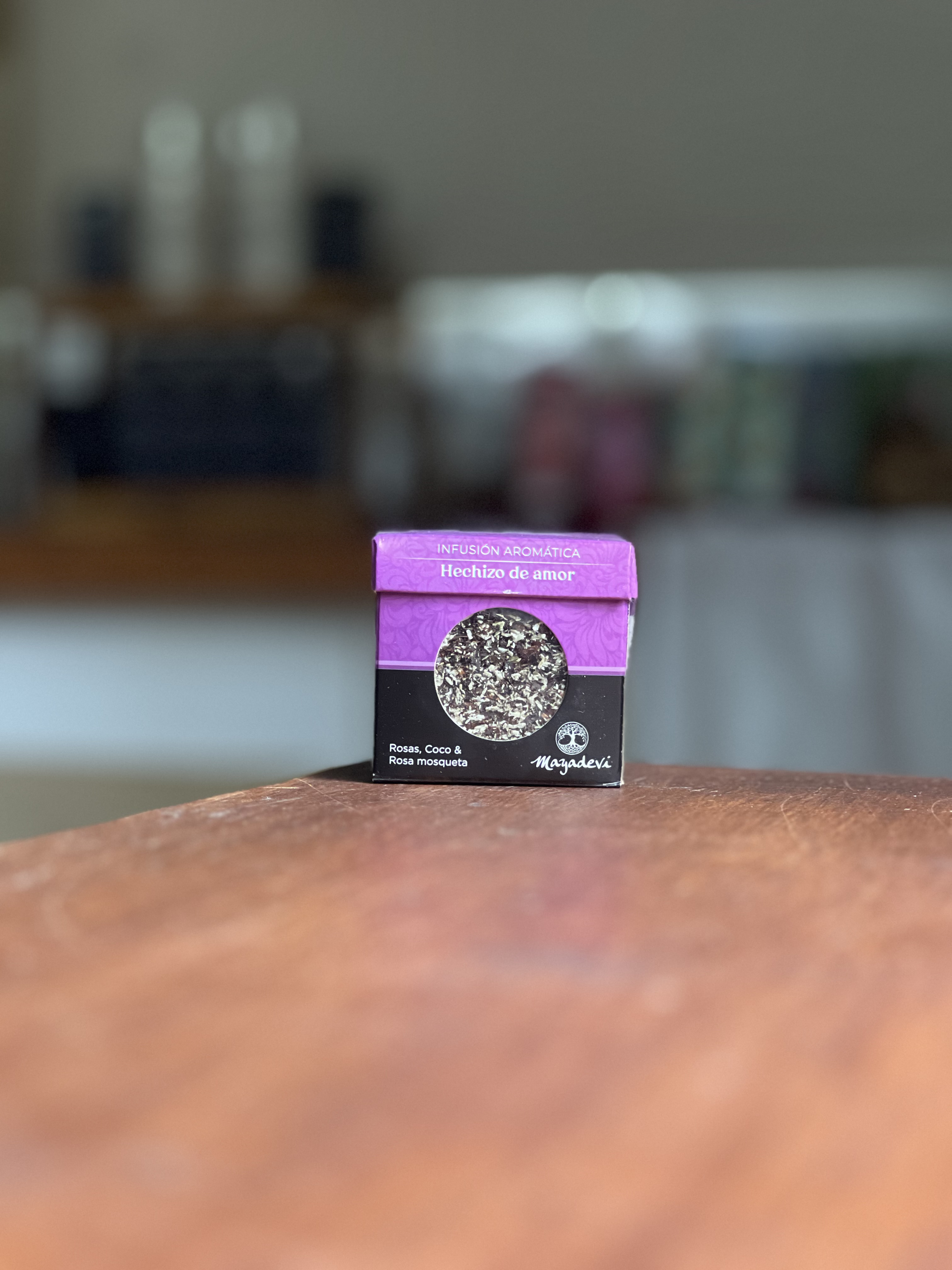 Te Aromatico Caja x 40g Hechizo de Amor (Rosas, Rosa Mosqueta y coco)