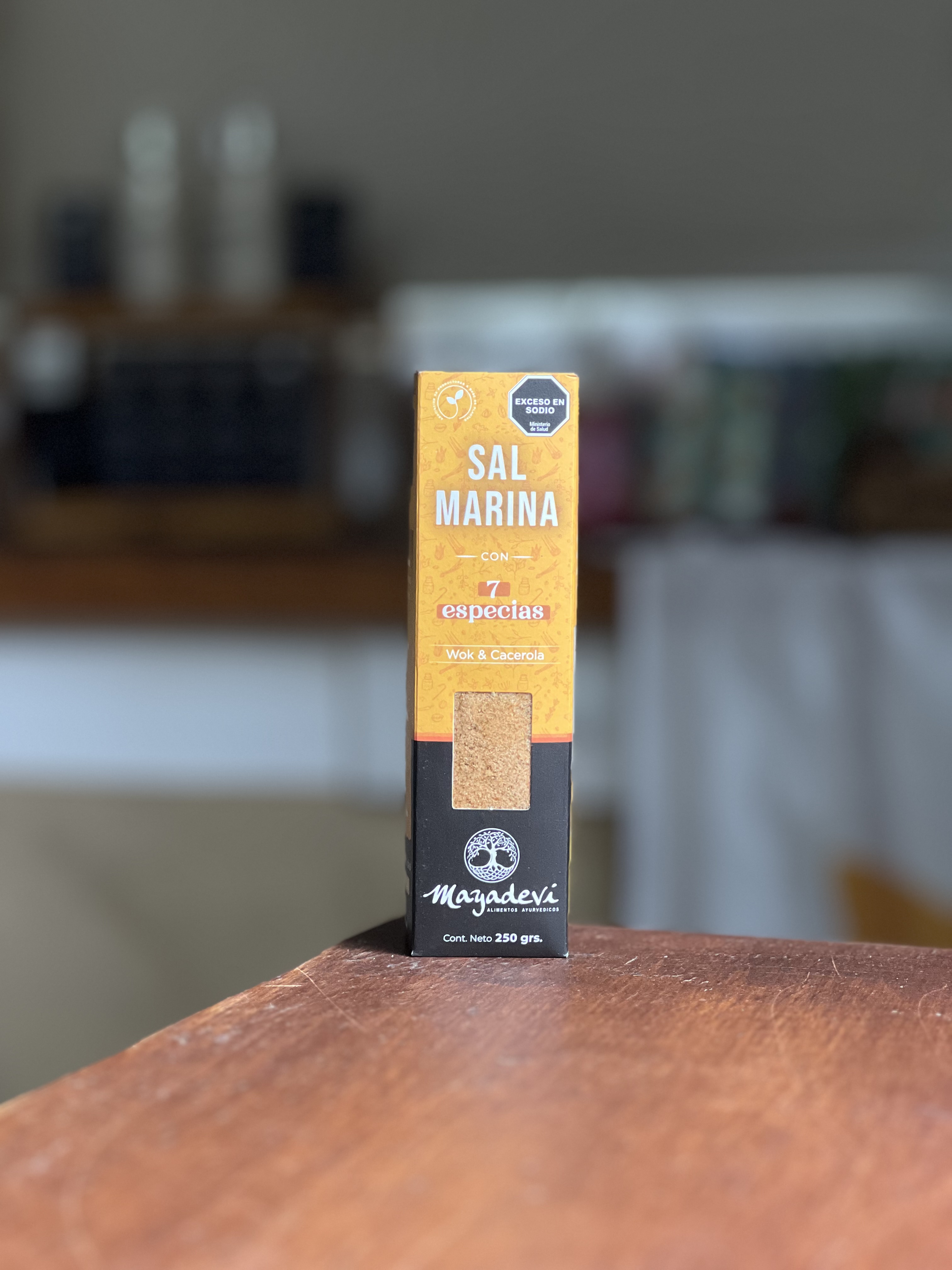 Sal Marina Fina Caja x 250g 7 Especias