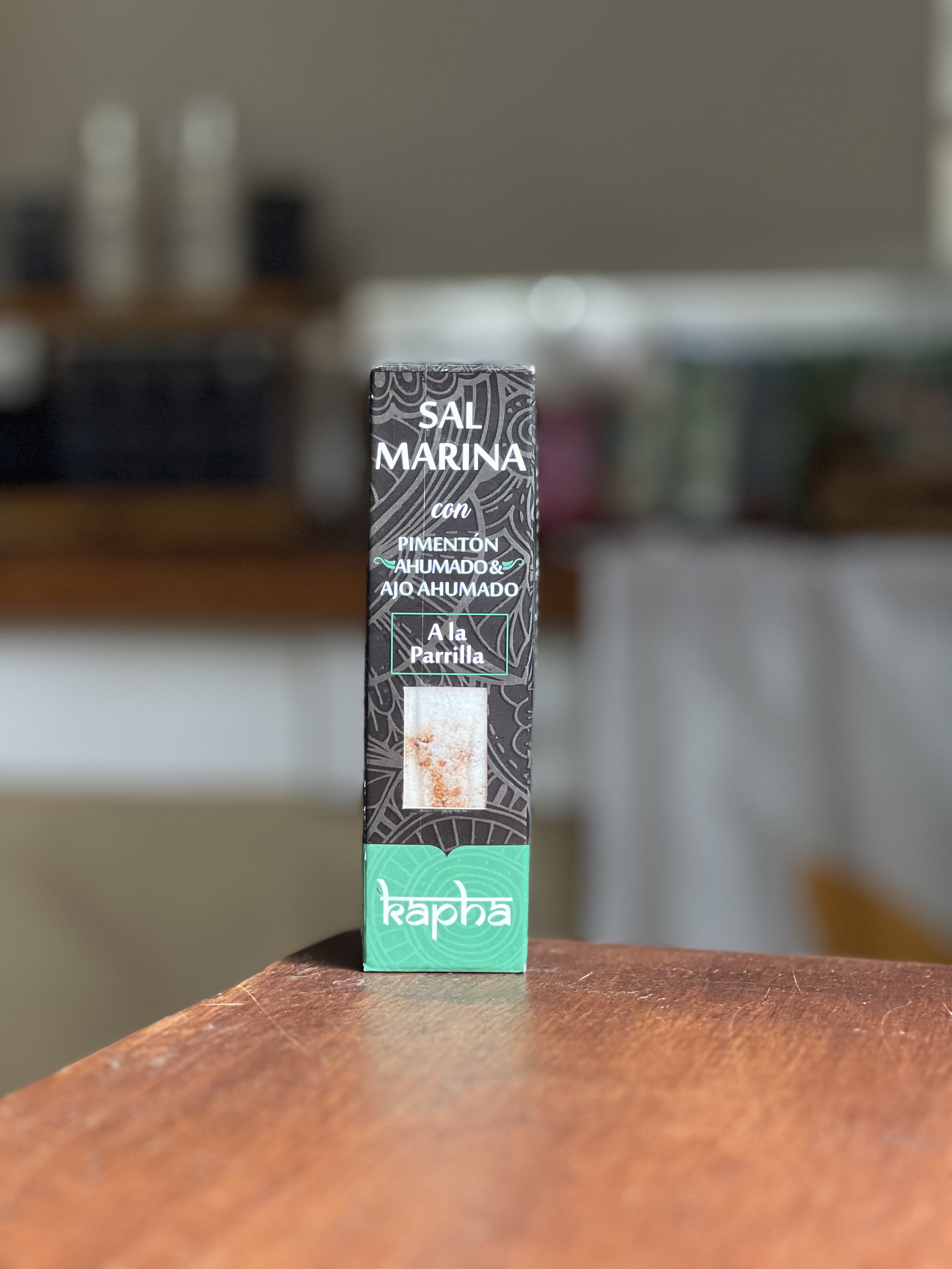 Sal Marina Fina Caja x 250g Ajo y Pimenton ahumado