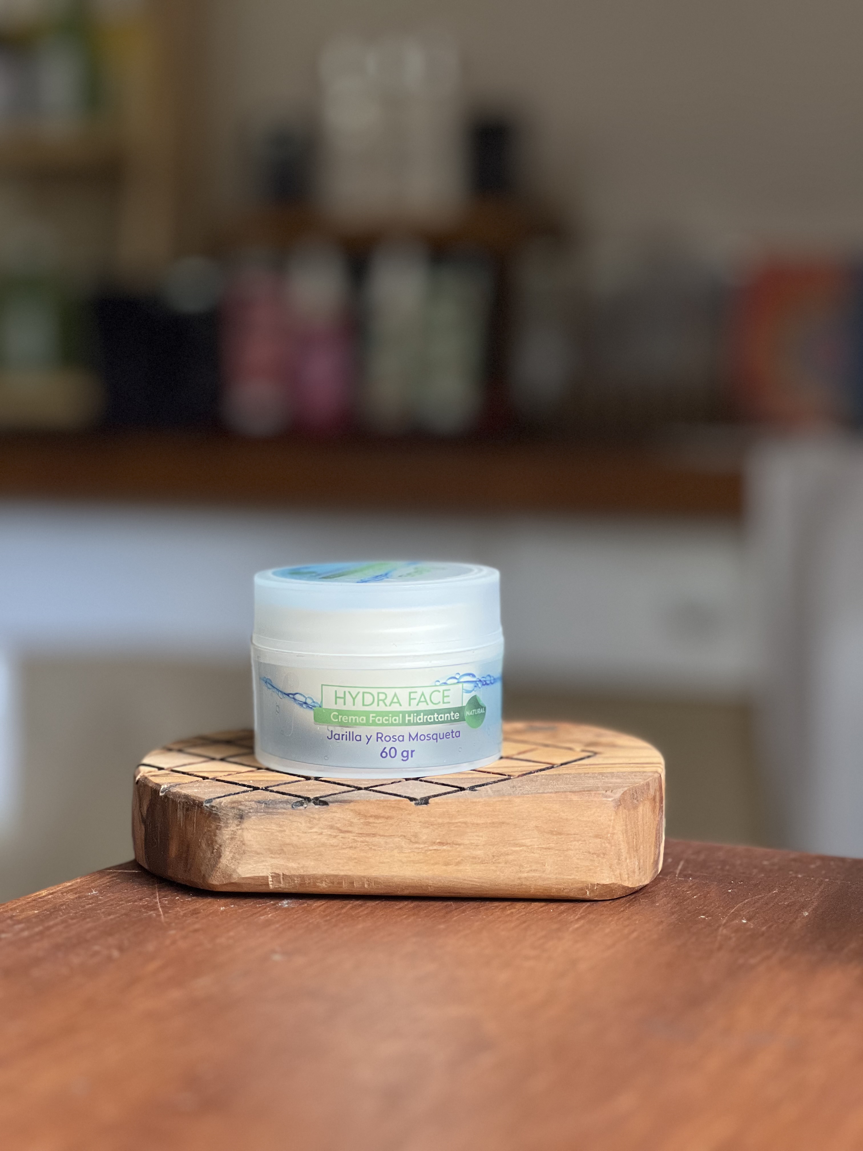 Crema Facial Hidra Face. Hidrata y Regenera (Rosa Mosqueta y Jarilla) x 60g