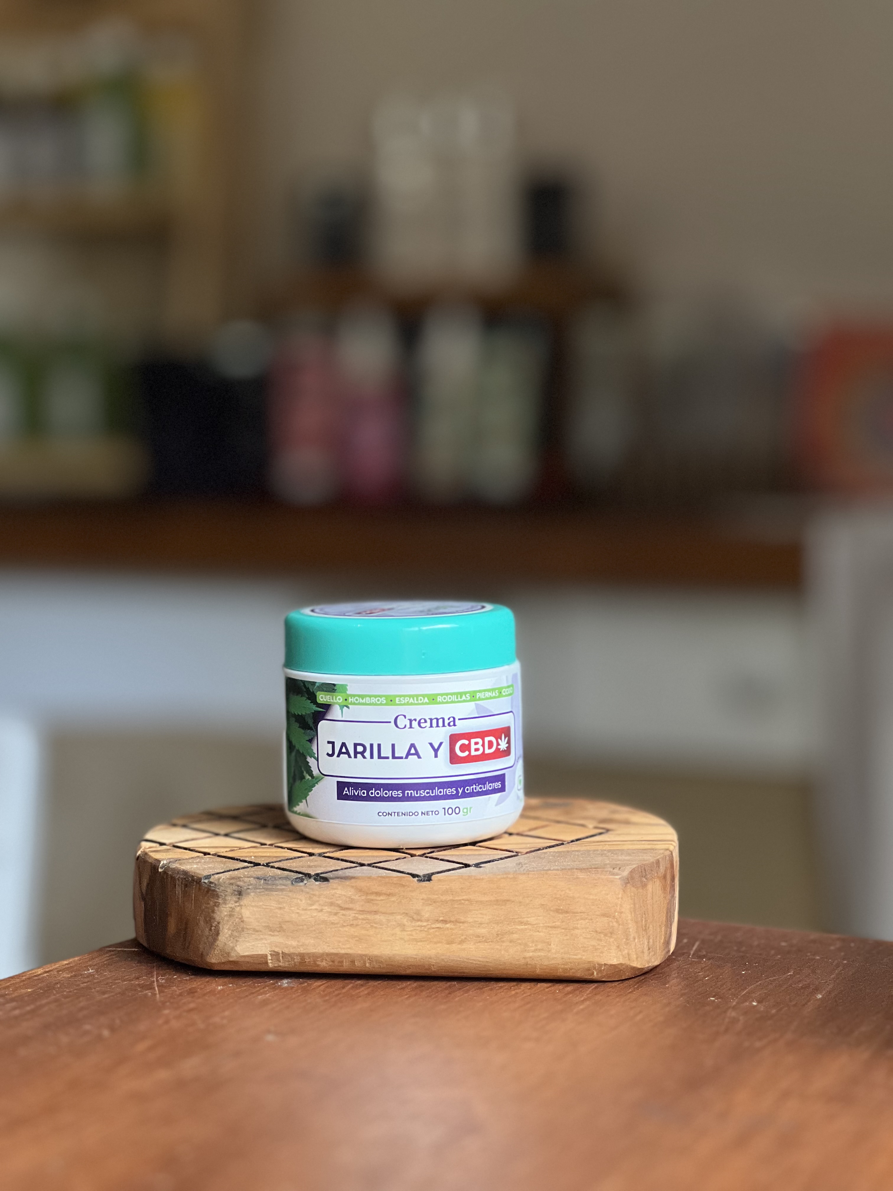 Crema Muscular de Jarilla con CBD x100gr