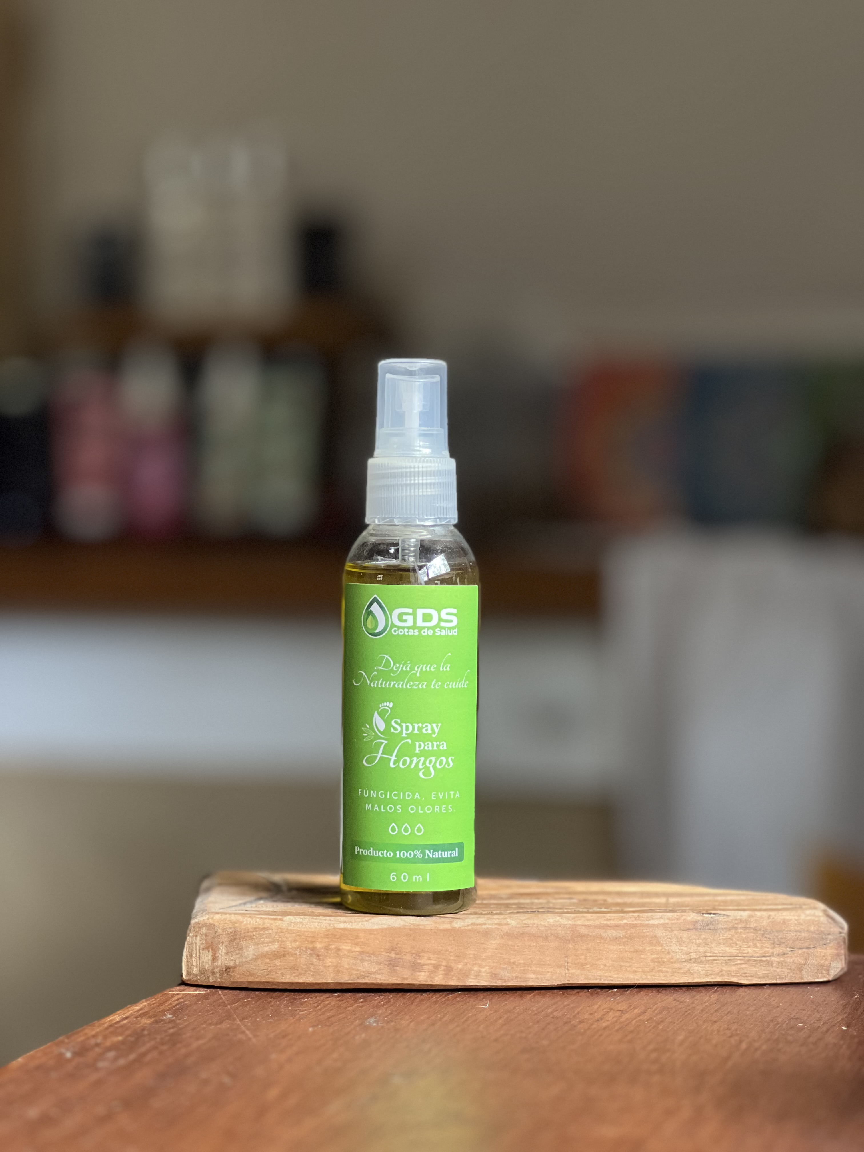 Spray para Hongos x 60ml (Fungicida. Evita Malos Olores).