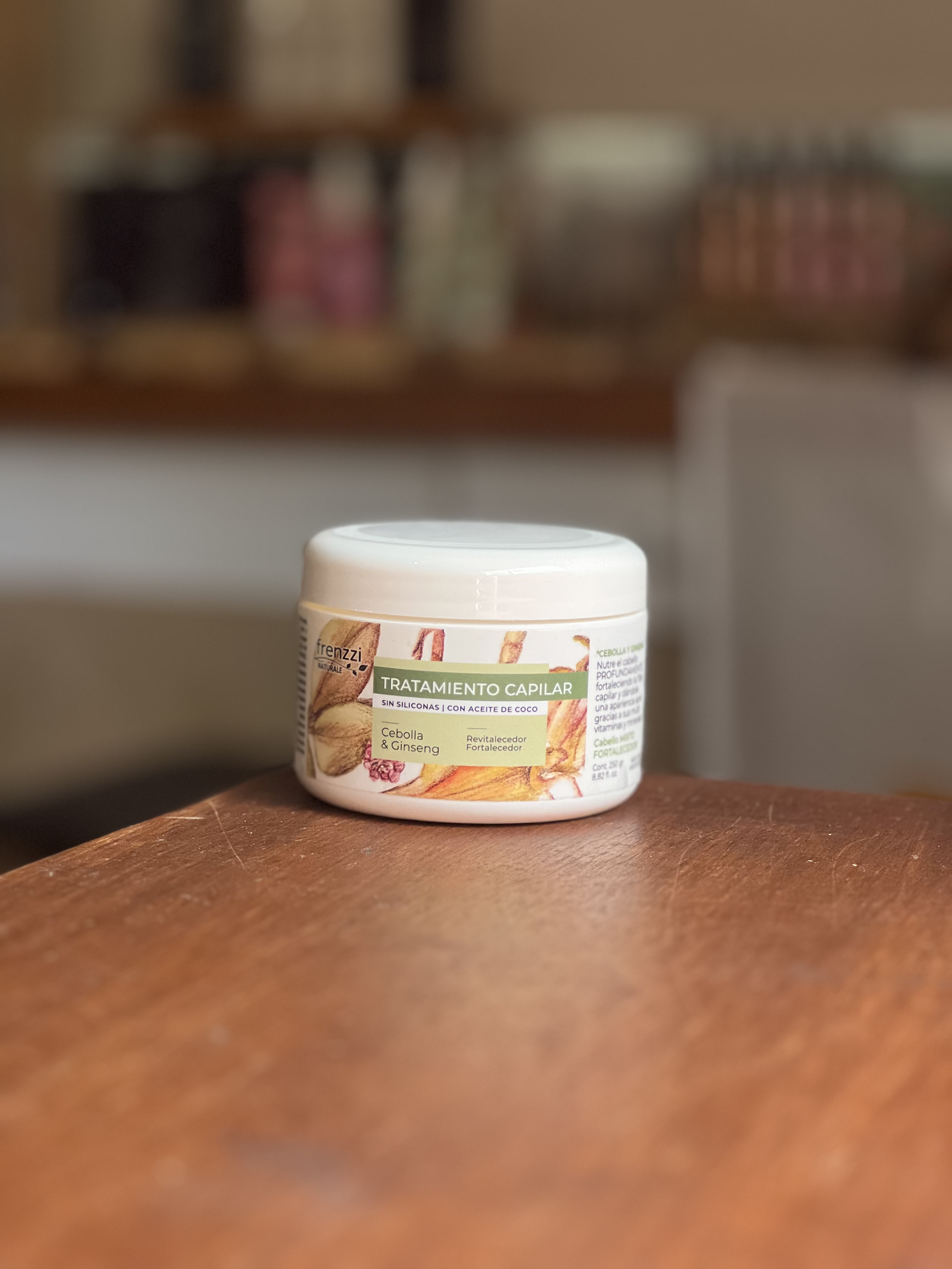 Tratamiento Capilar Cebolla y Ginseng. 250gr