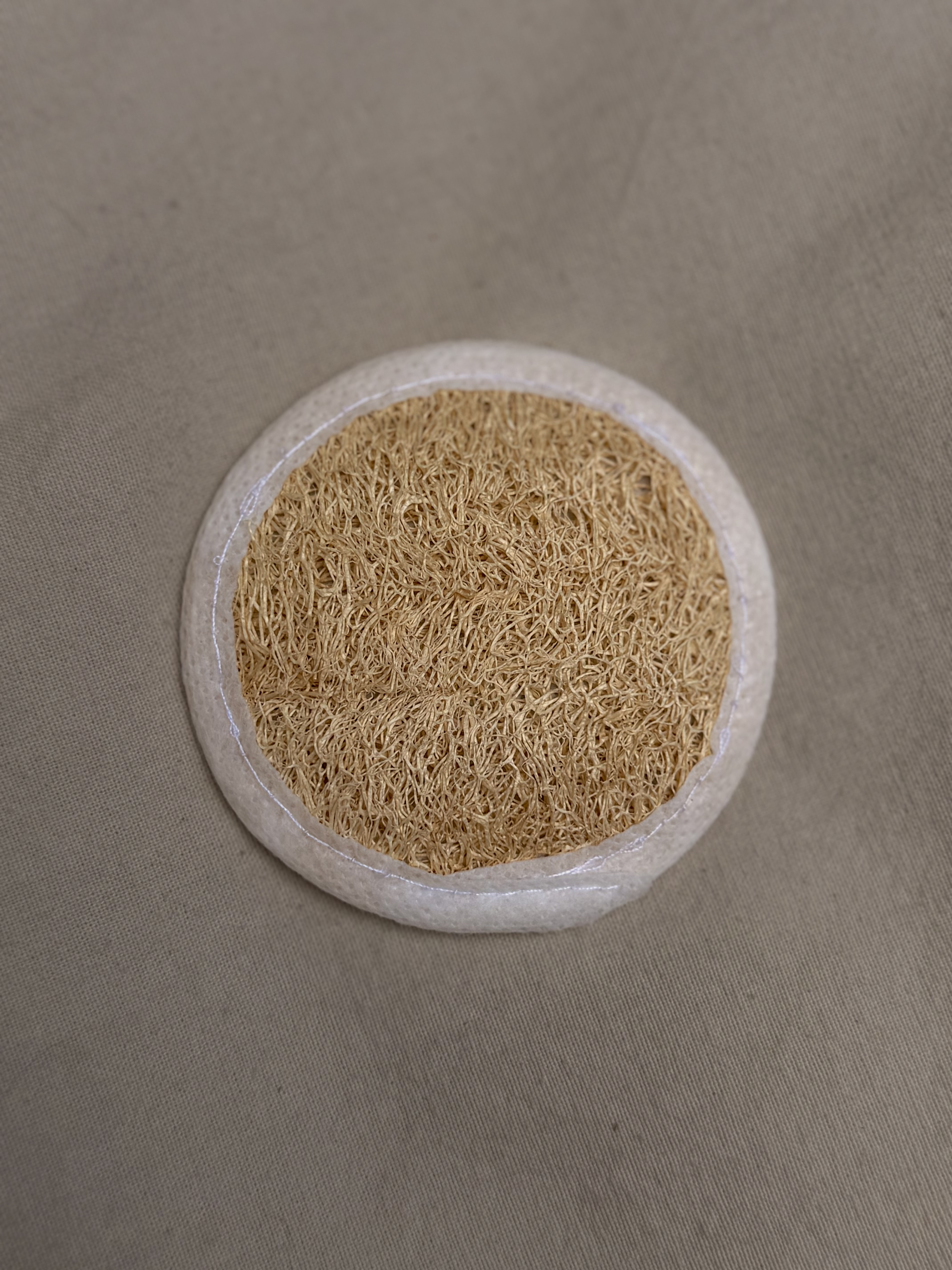 Pad Exfoliante de Luffa (Disco 8cm)