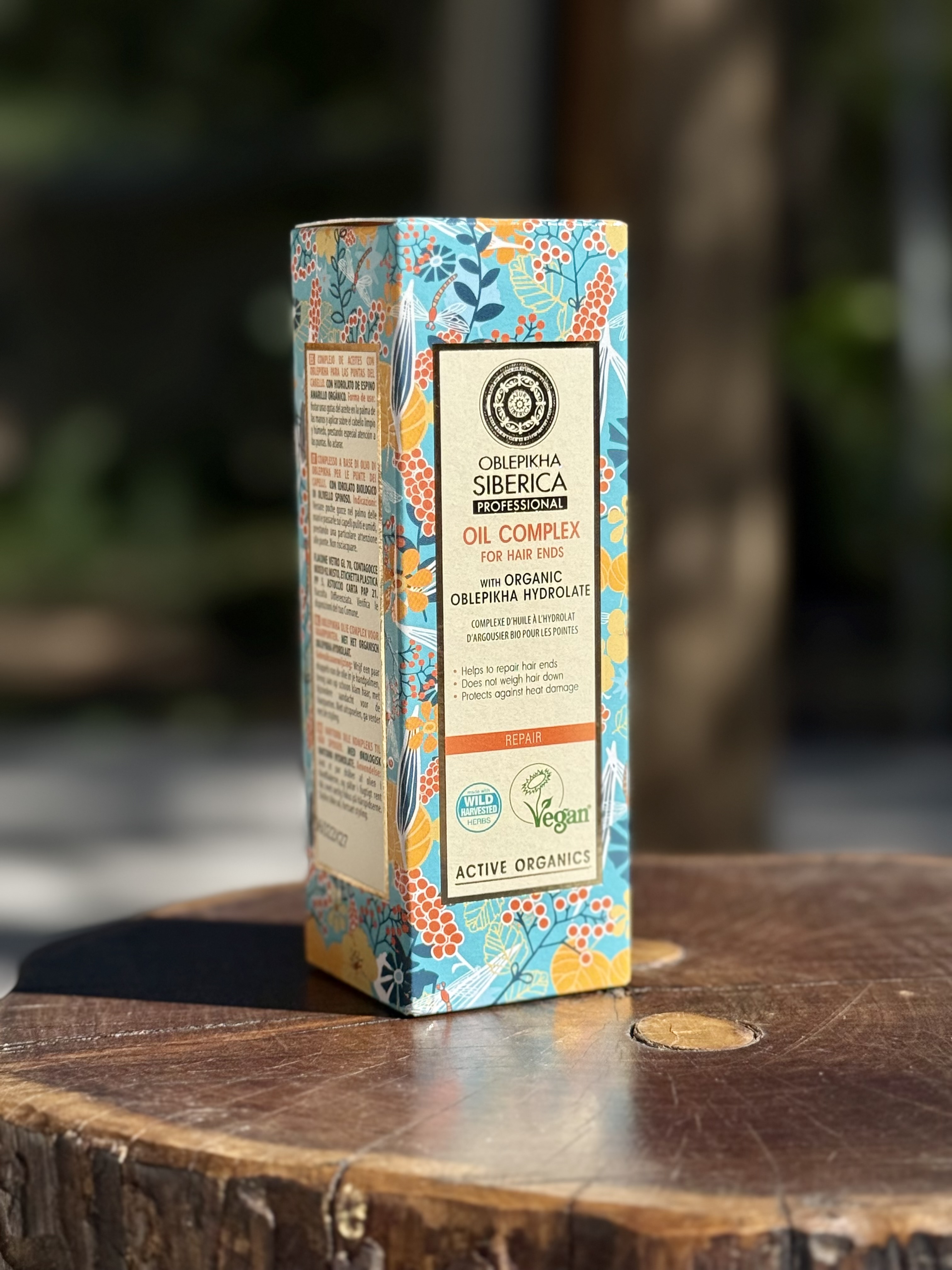 Aceite Oblepikha x 50ml - Reparador de Puntas (Suaviza instantaneamente y repara las puntas abiertas