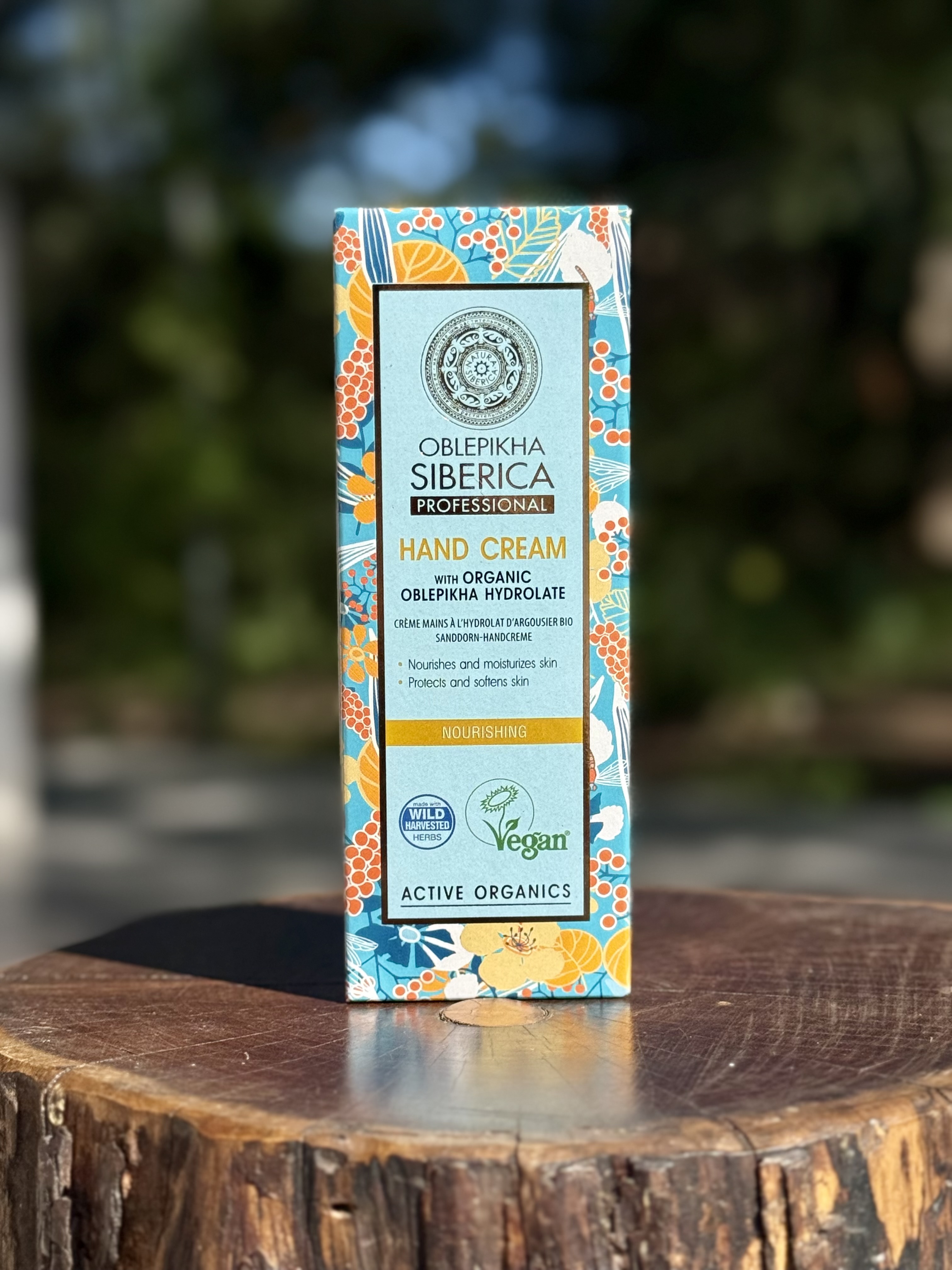 Crema de Manos Oblepikha Vegana x 75ml (Textura suave y de facil absorcion en la piel de tus manos, 