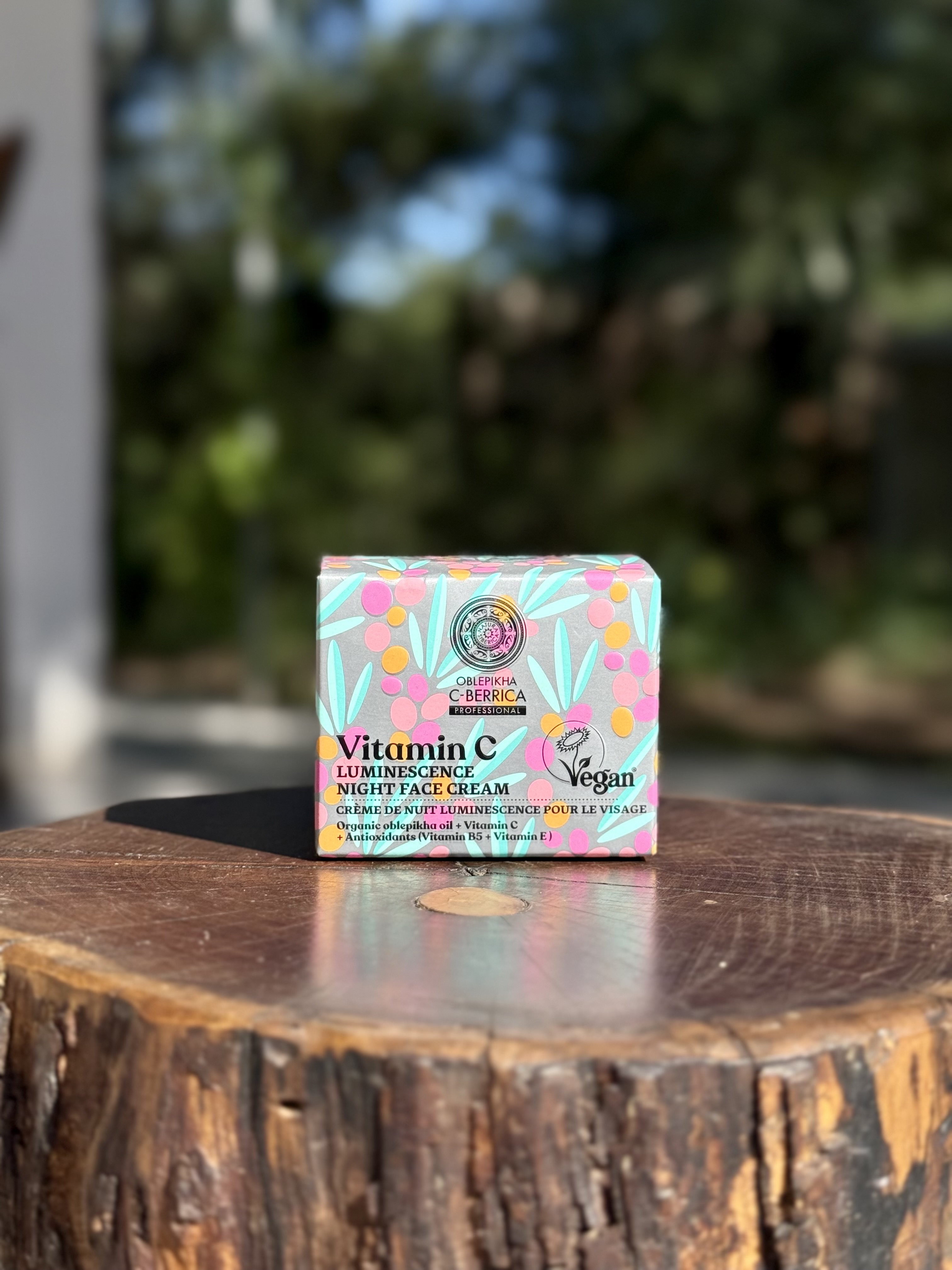 Crema Facial de Noche x 50ml. Luminosidad Natural - C Berrica