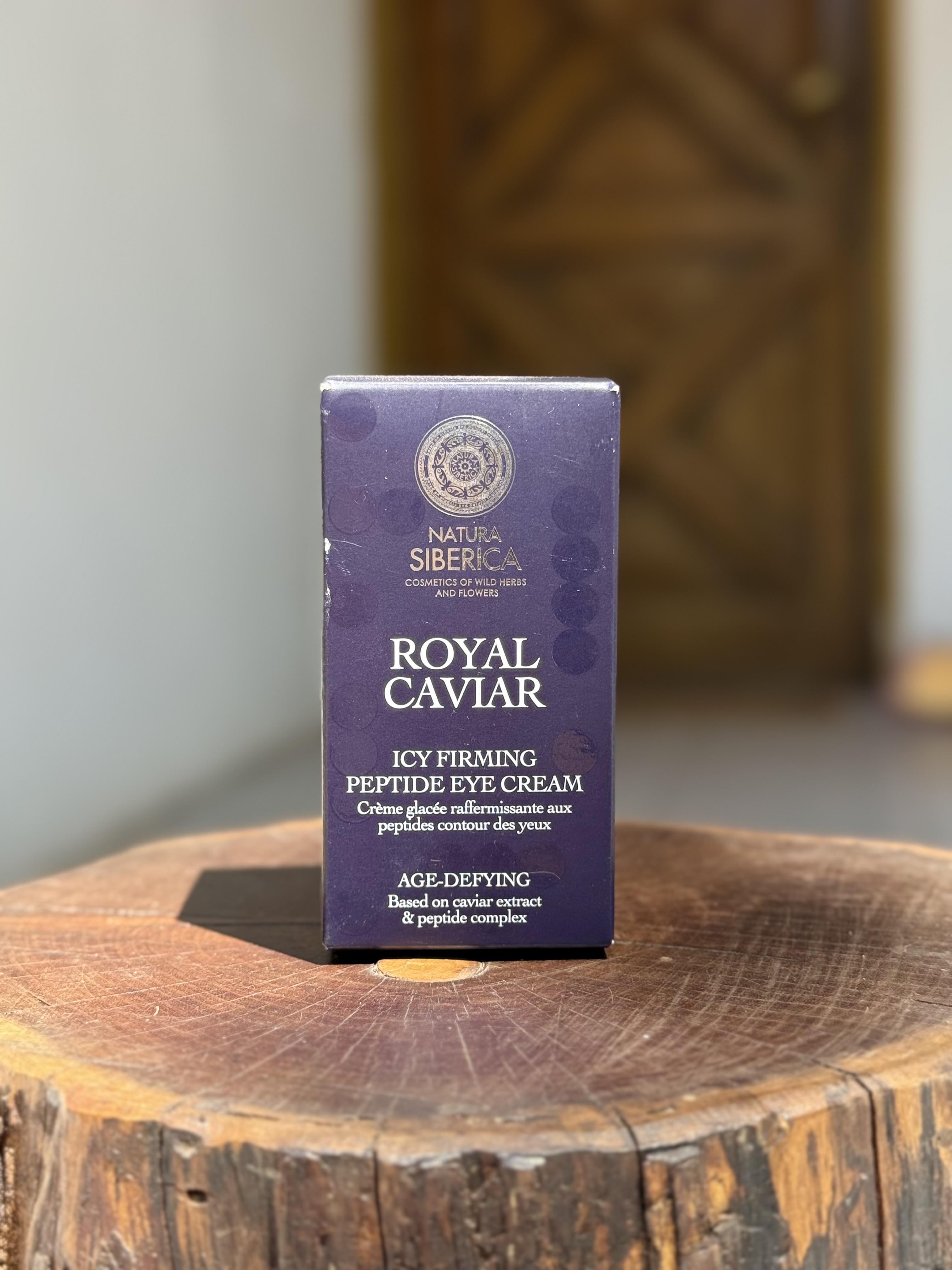 Crema de Contorno de Ojos x 15ml. Reafirmante con Peptidos. ROYAL CAVIAR - (Deja que los ojos luzcan
