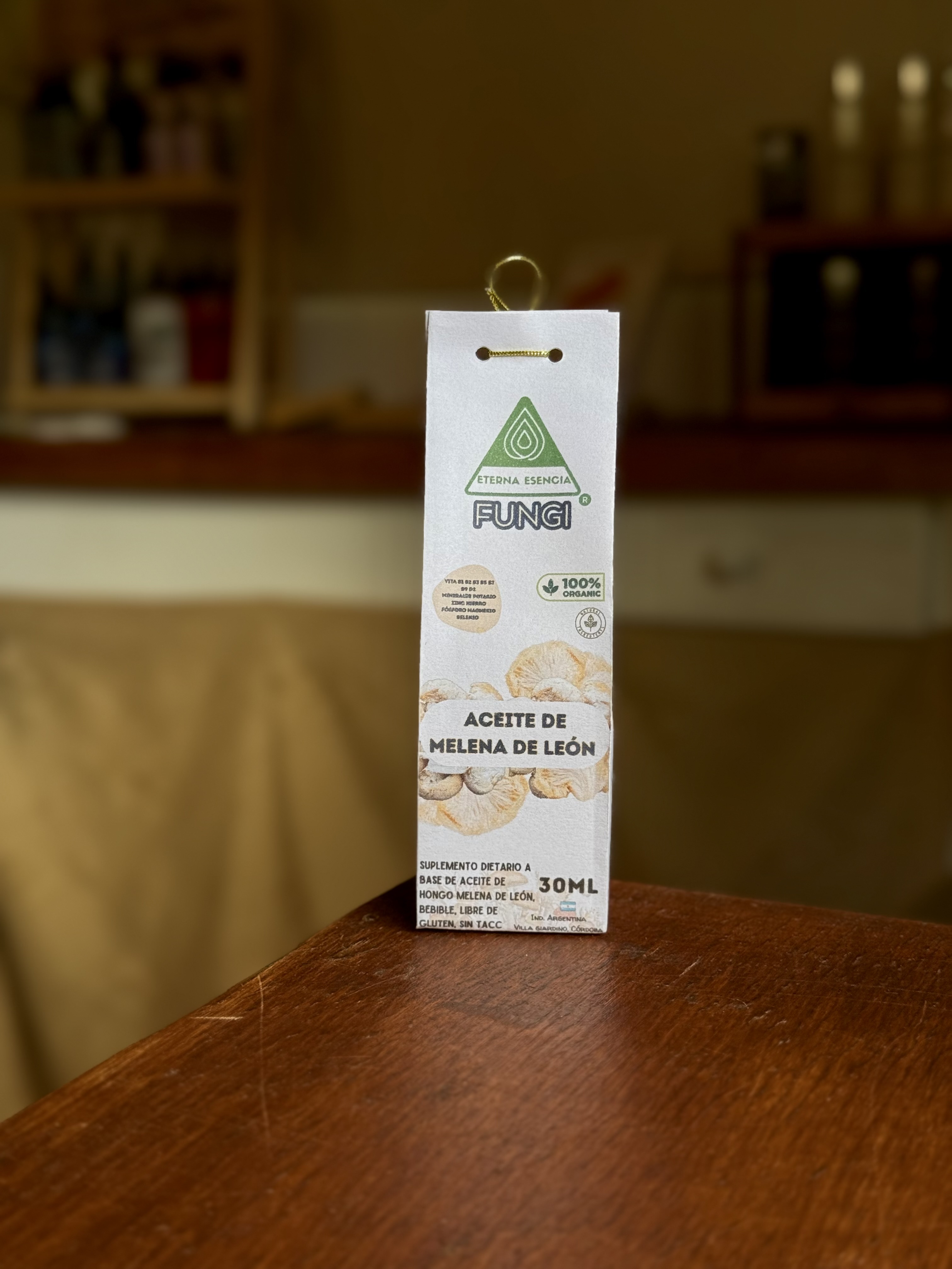 Aceite de Melena de Leon x 30ml (100% Organico)