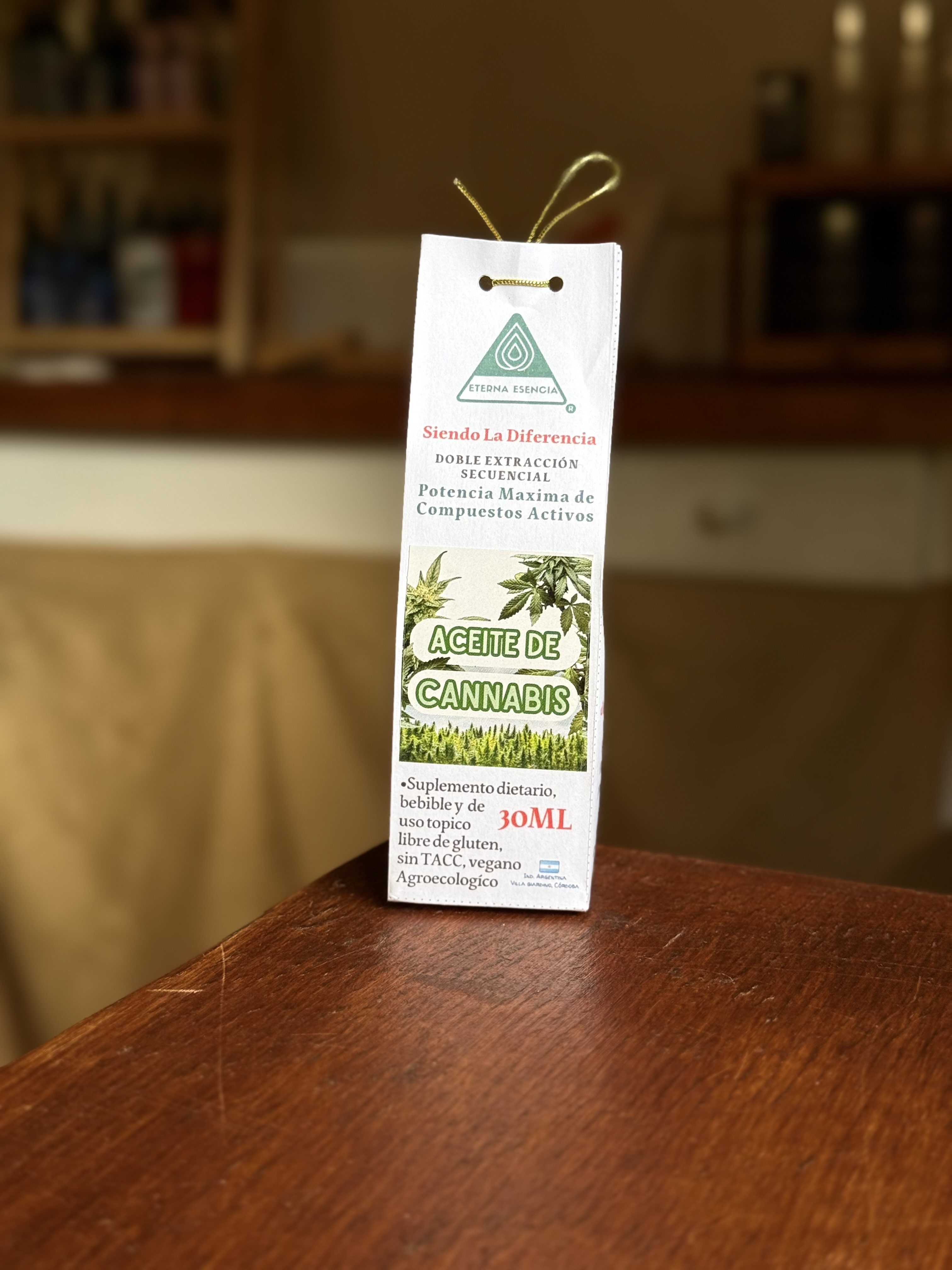 Aceite de Cannabis x 30ml (USO SUBLINGUAL)