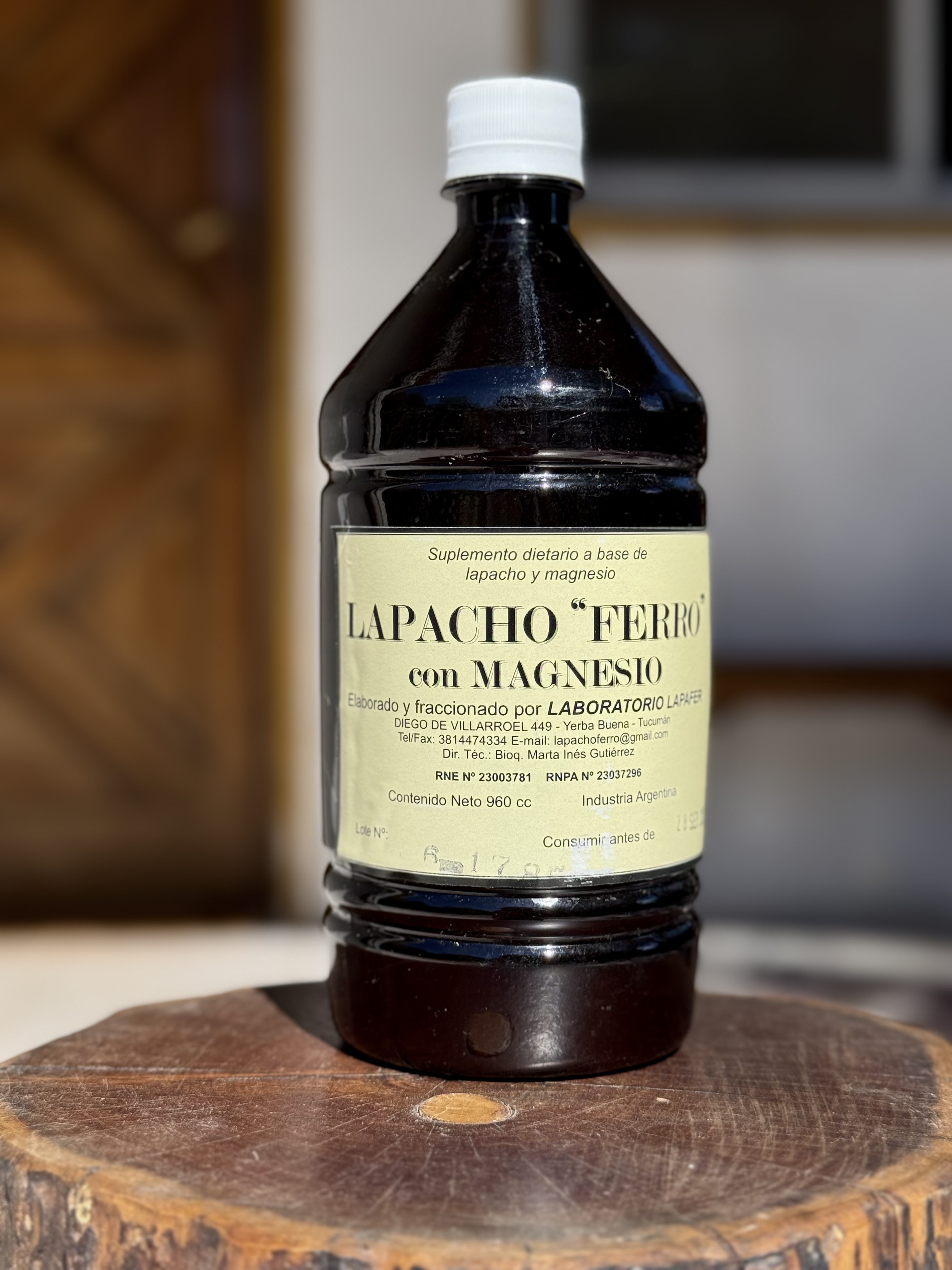 Lapacho Ferro con Magnesio x 1L