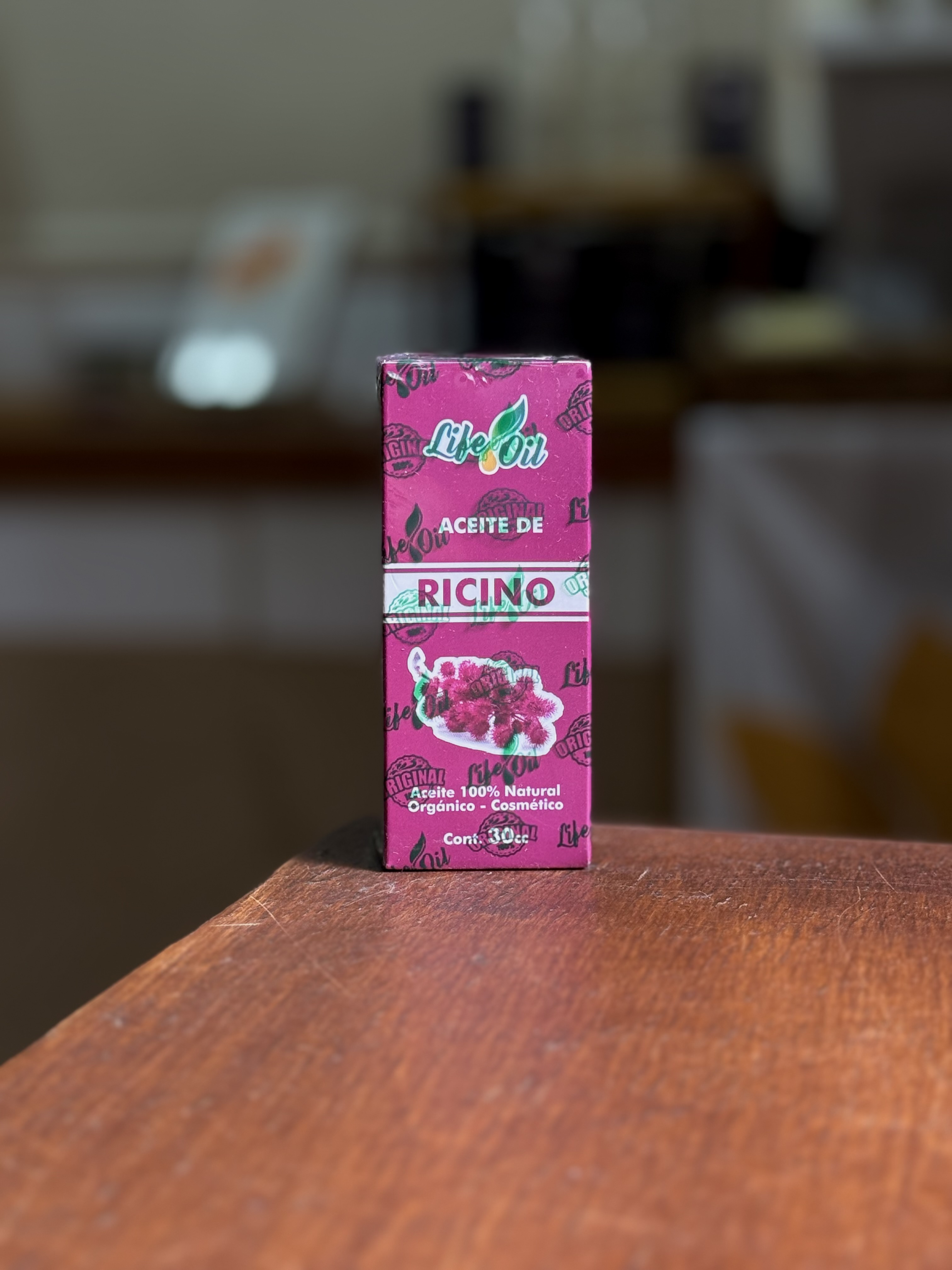 Aceite de Ricino x 30cc - 100% Natural Organico - Cosmetico.