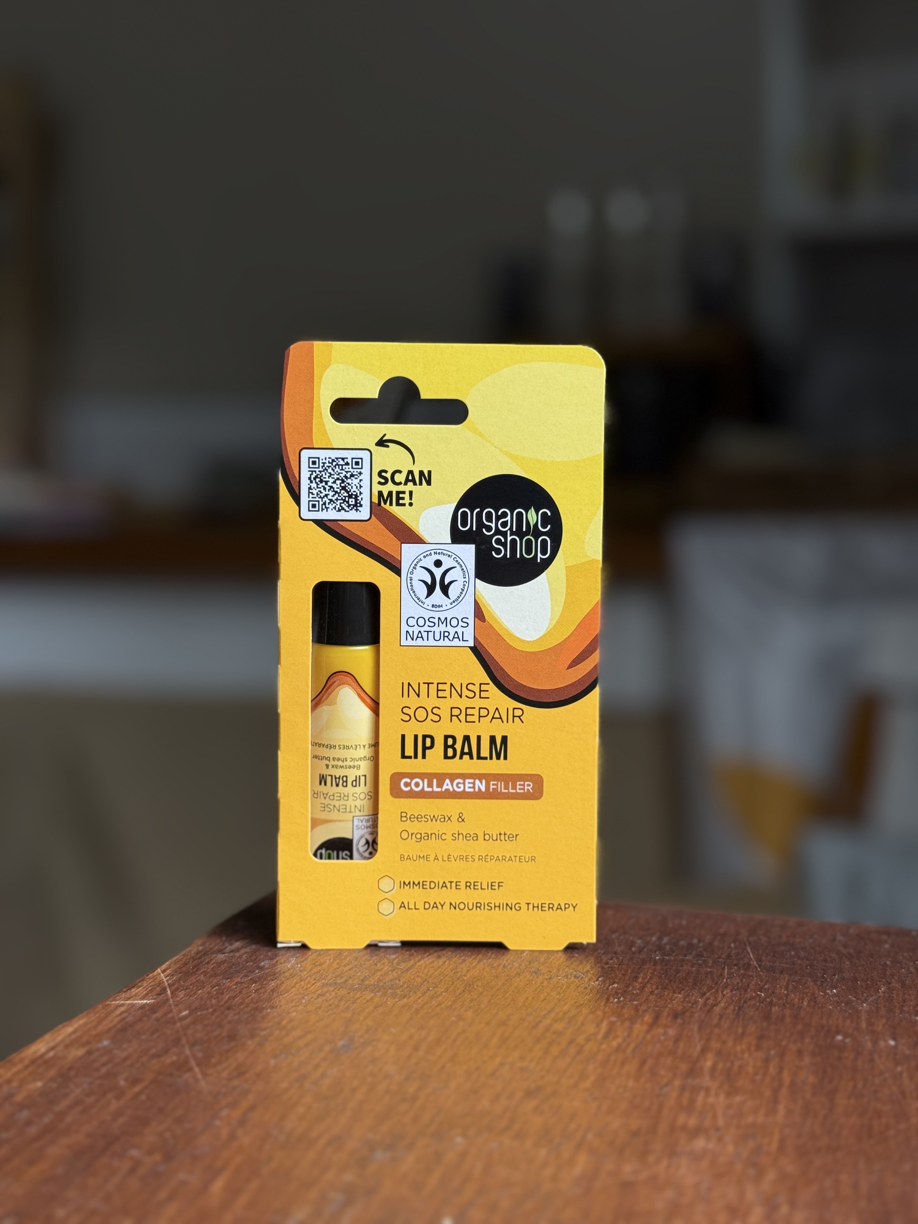 Balsamo Labial Reparacion Intensa - Cera de Abeja y Manteca de Karite x 10ml