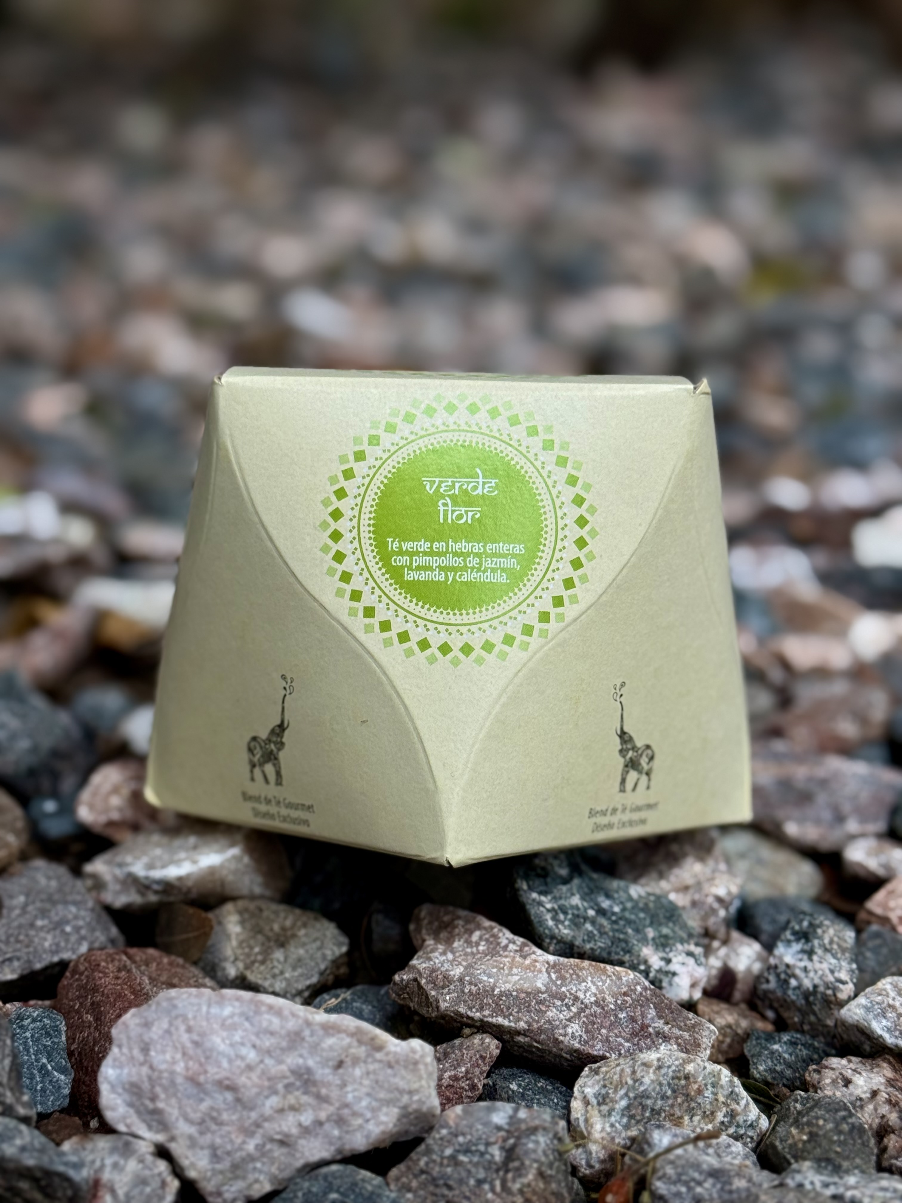 Te Verde en Hebras Nacional x 50g Verde Flor