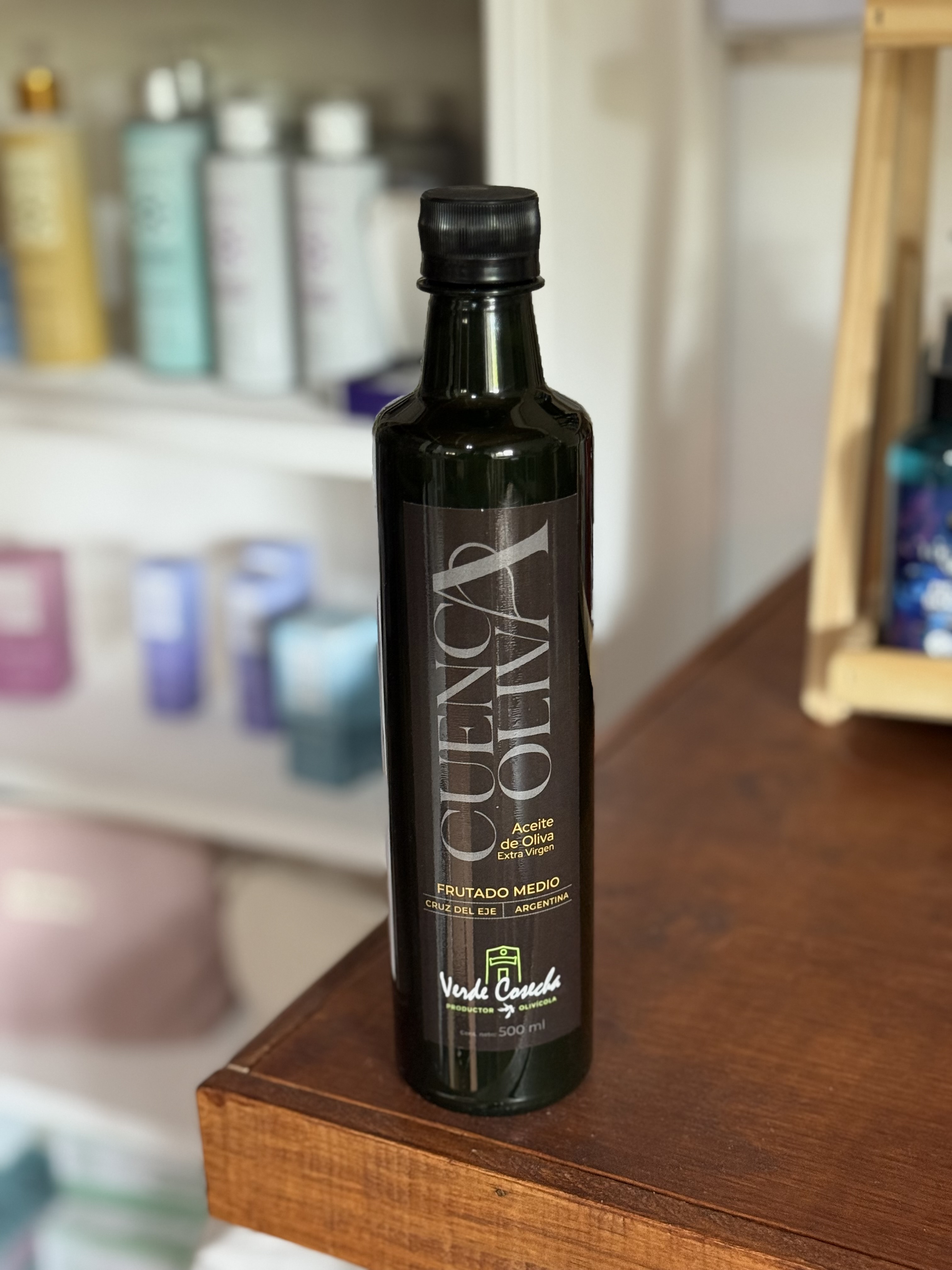 Aceite de Oliva Extra Virgen Centrifugado Suave por 1/2 Litro