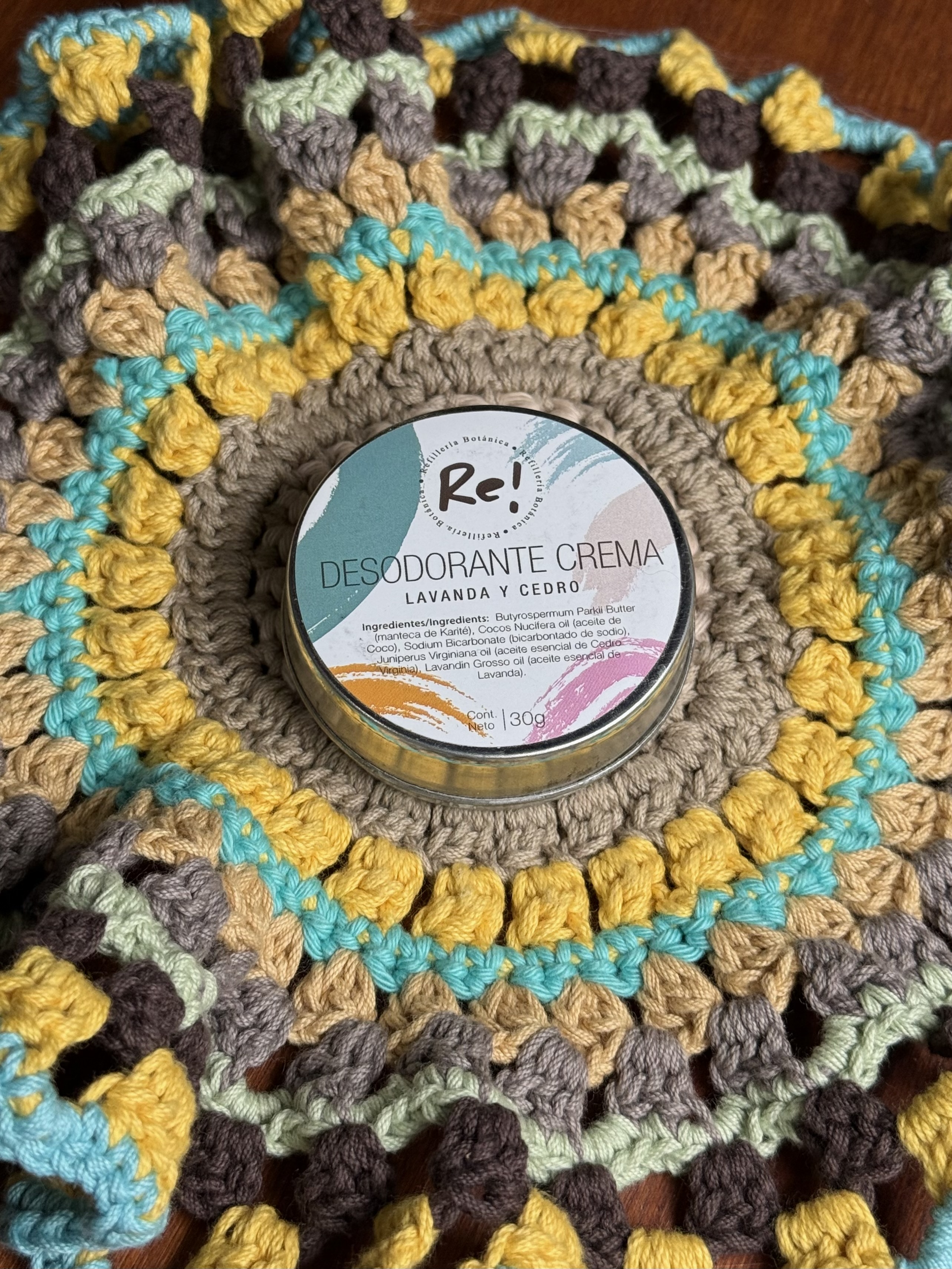 Desodorante de Lavanda y Cedro en Crema x 30g