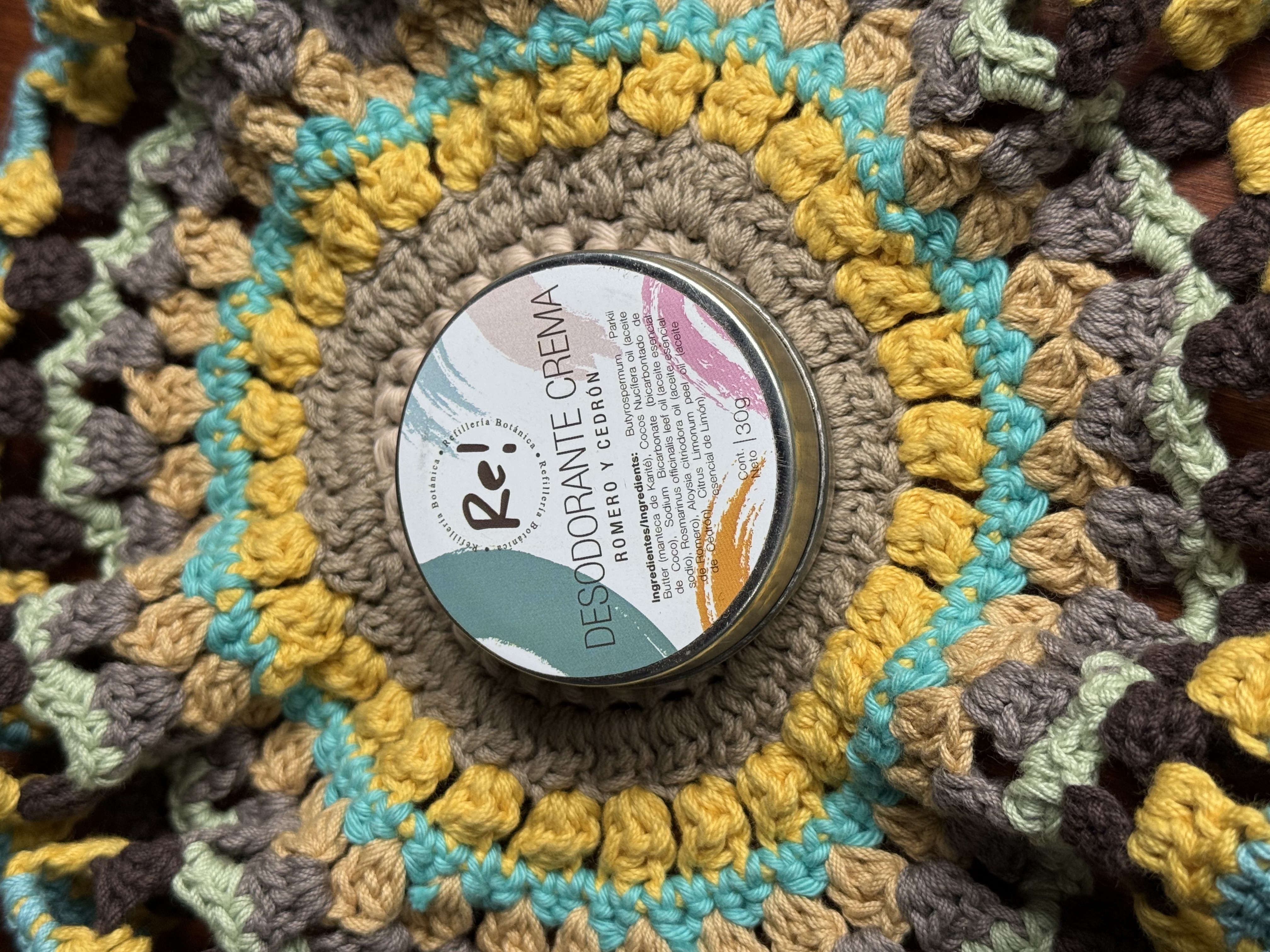 Desodorante de Romero y Cedron en Crema x 30g