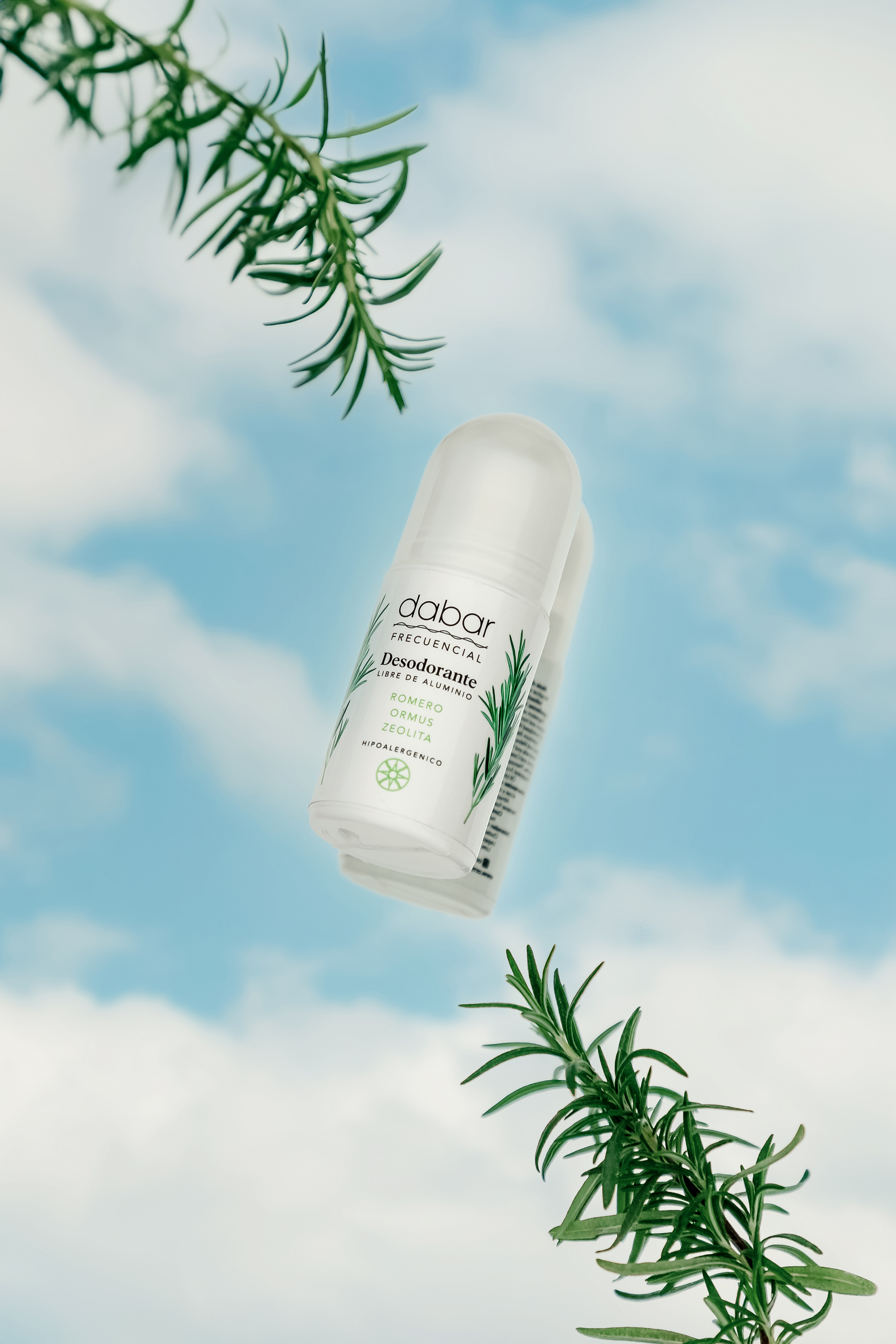 Desodorante Hipoalergenico de Romero, Ormus y Zeolita. Libre de Aluminio
