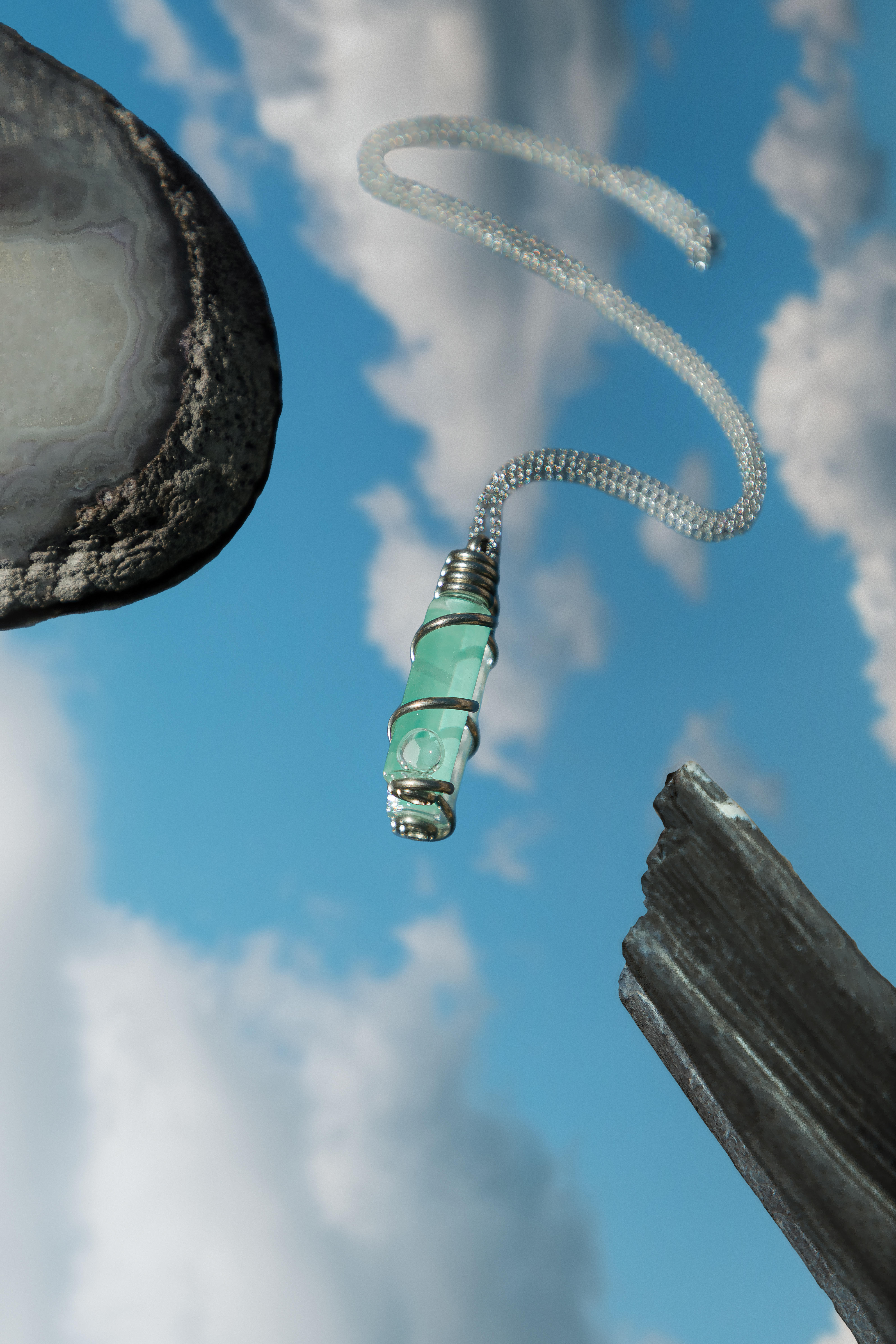 Colgante Atlante Cobre (Capacidades regenerativas, analgesicas y antibioticas. Excelente para utiliz